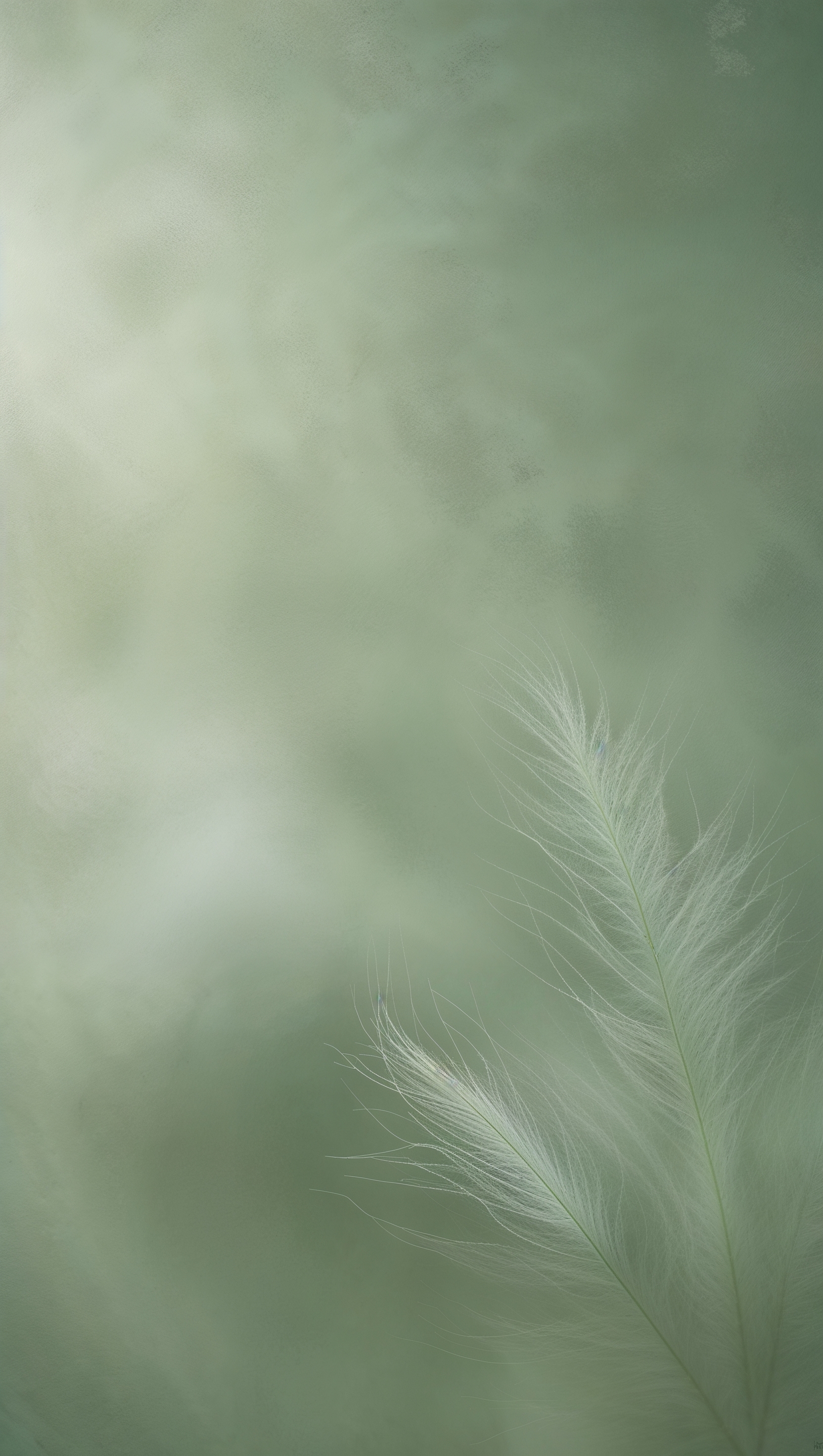 Simple sage green background with soft texture and calming mood