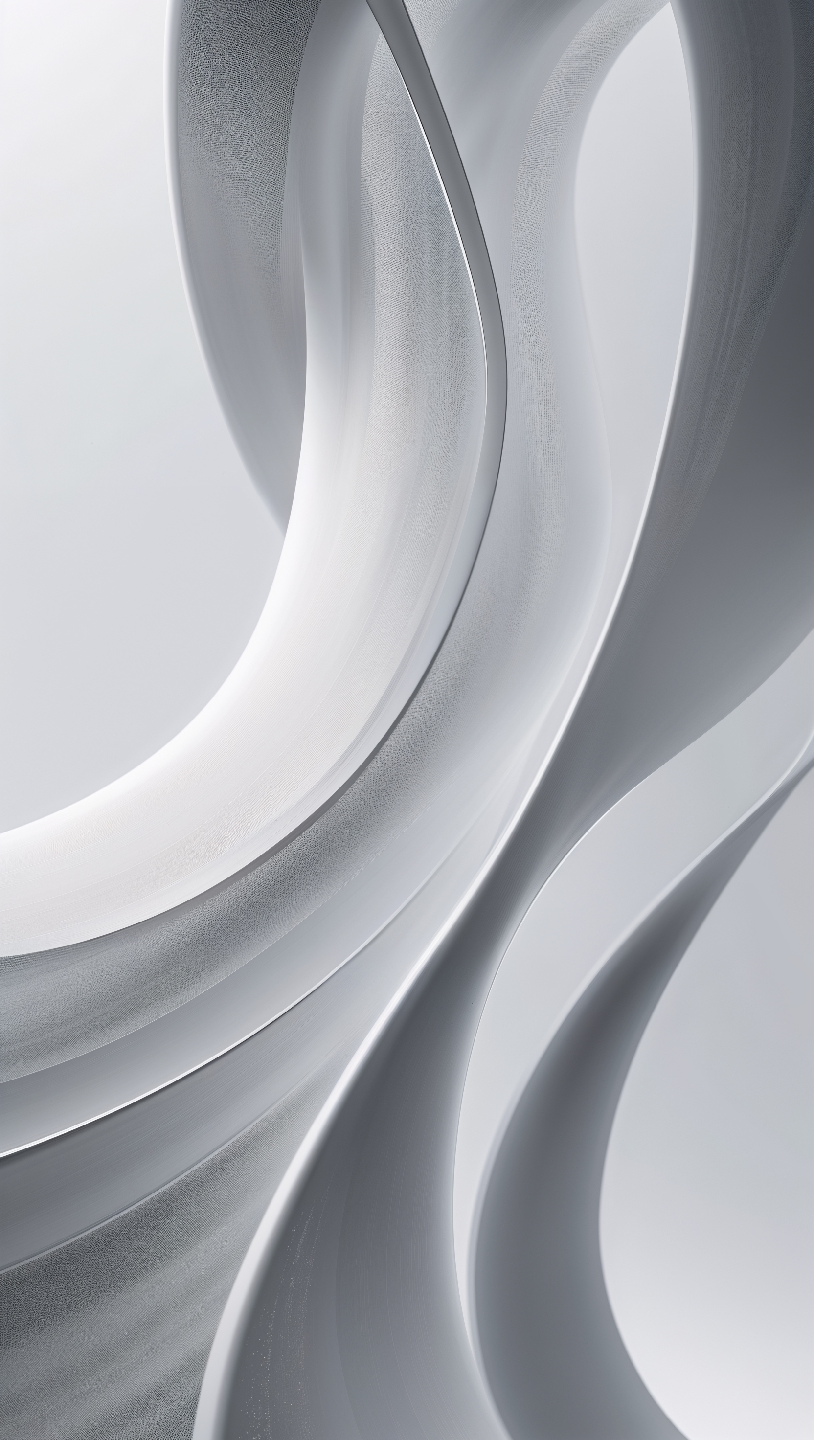 High-resolution grayscale abstract curves with gentle gradients