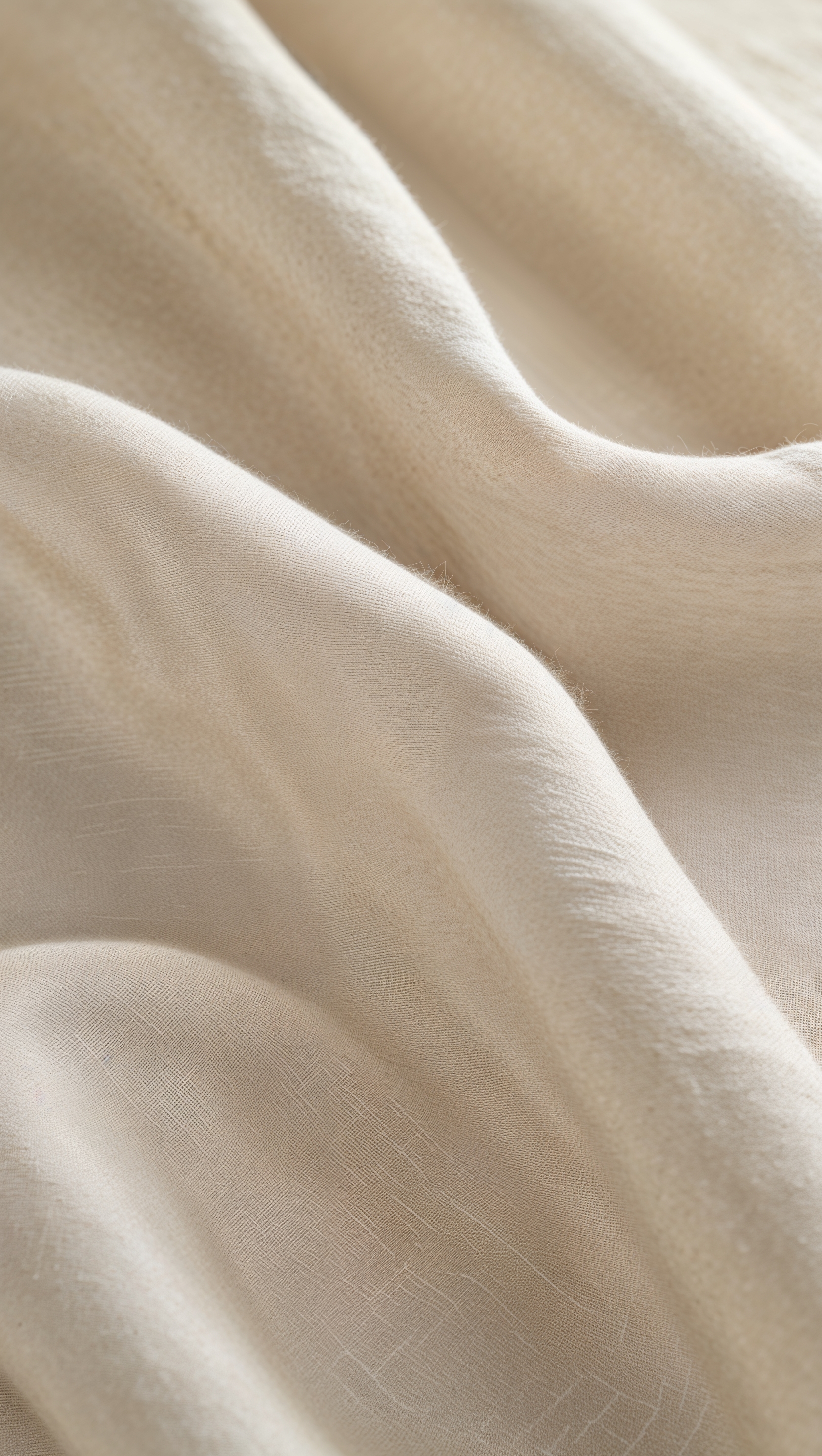 Solid soft beige color with subtle linen texture, simple iPhone background