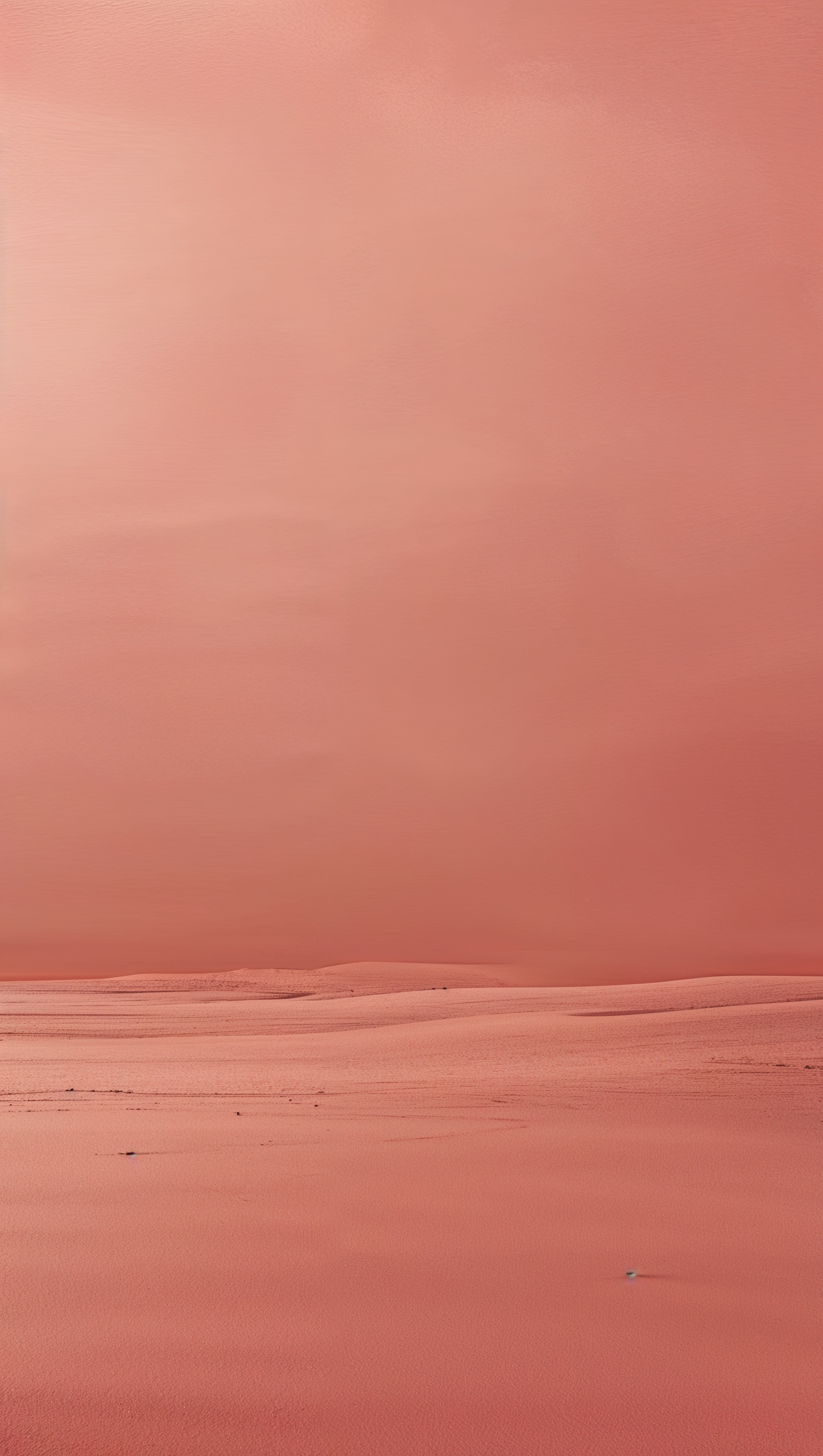 Solid muted coral color with very subtle noise effect