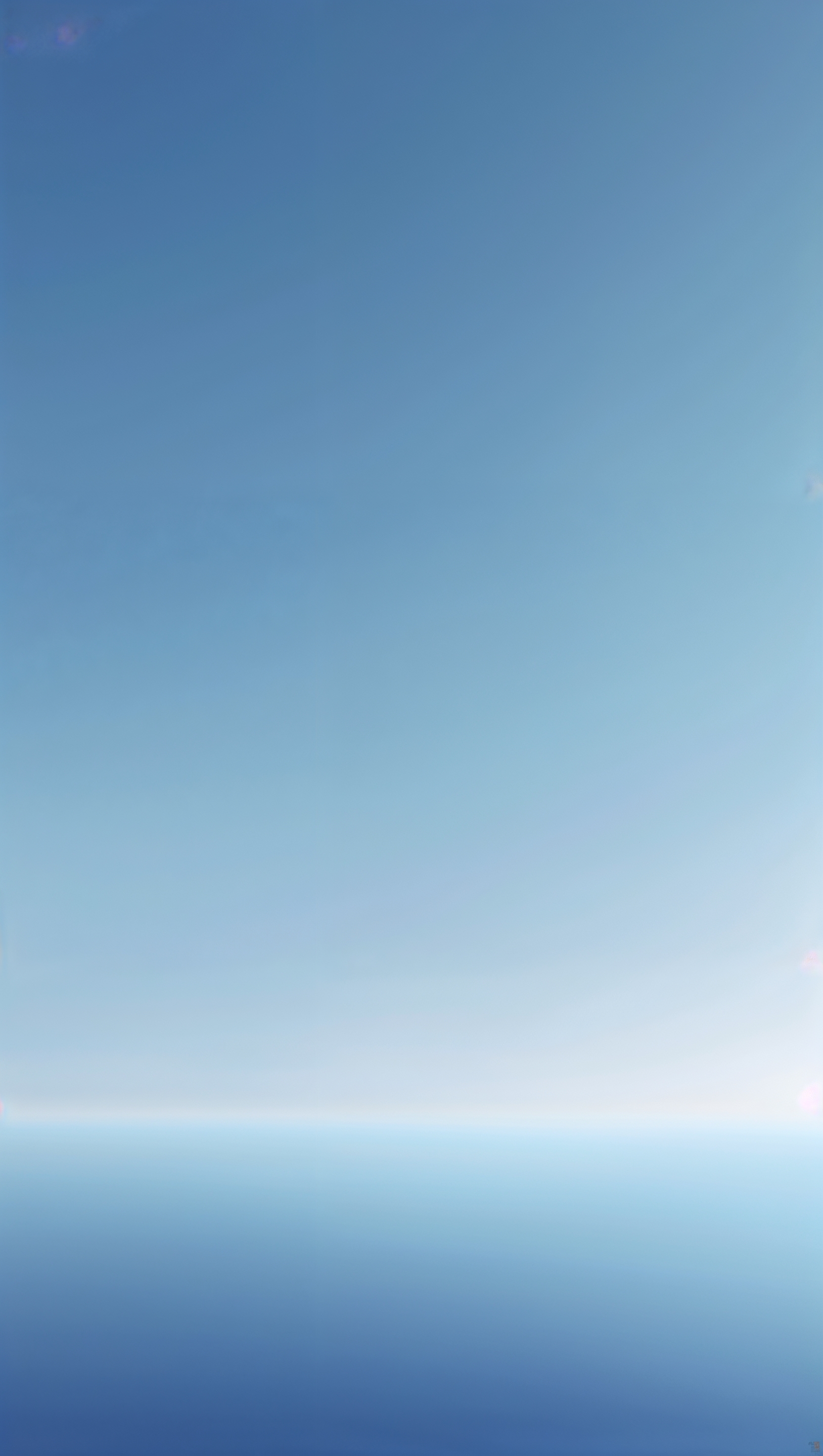 Soft blue gradient background with smooth transitions from sky blue to navy