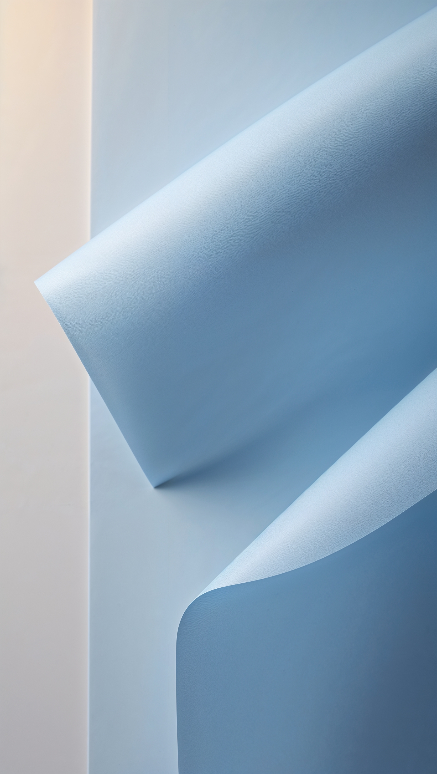 Smooth blue paper texture with light shadows and clean design