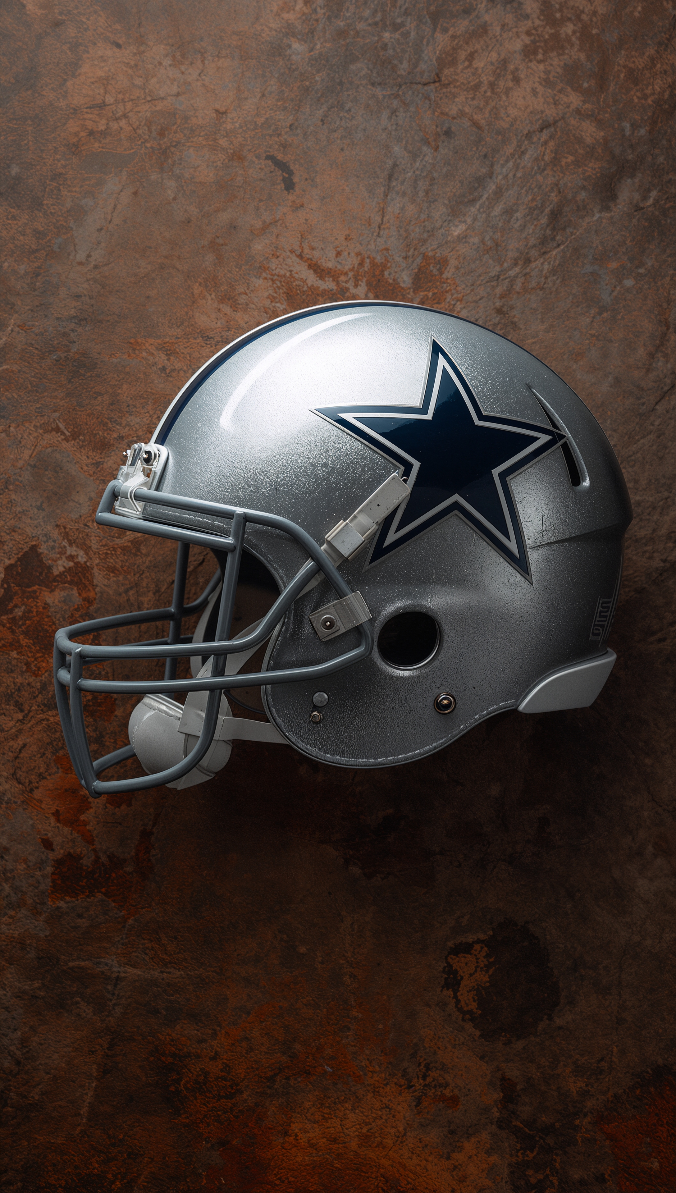 Dallas Cowboys iPhone wallpaper football helmet art
