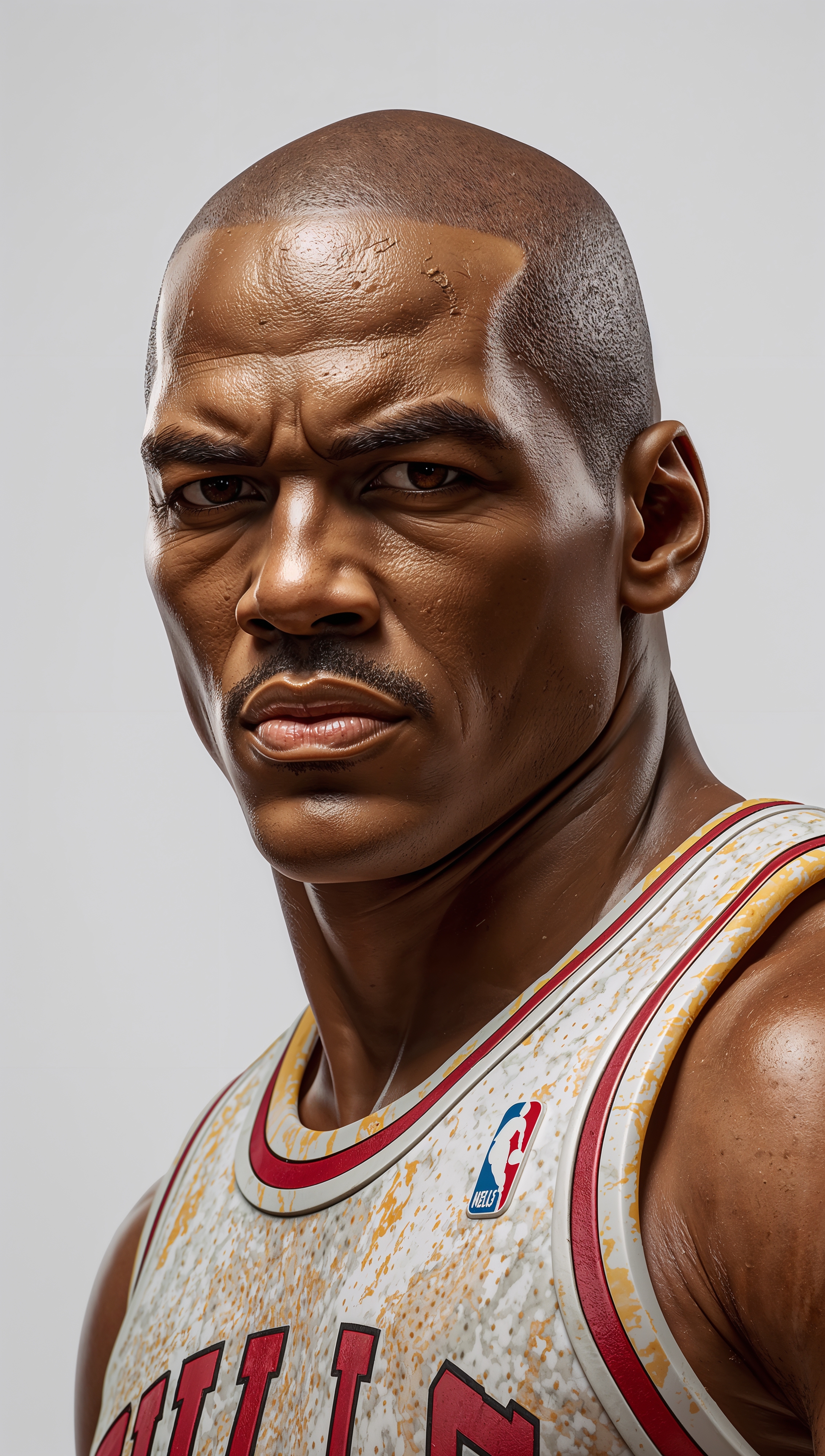 Michael Jordan statue iPhone wallpaper