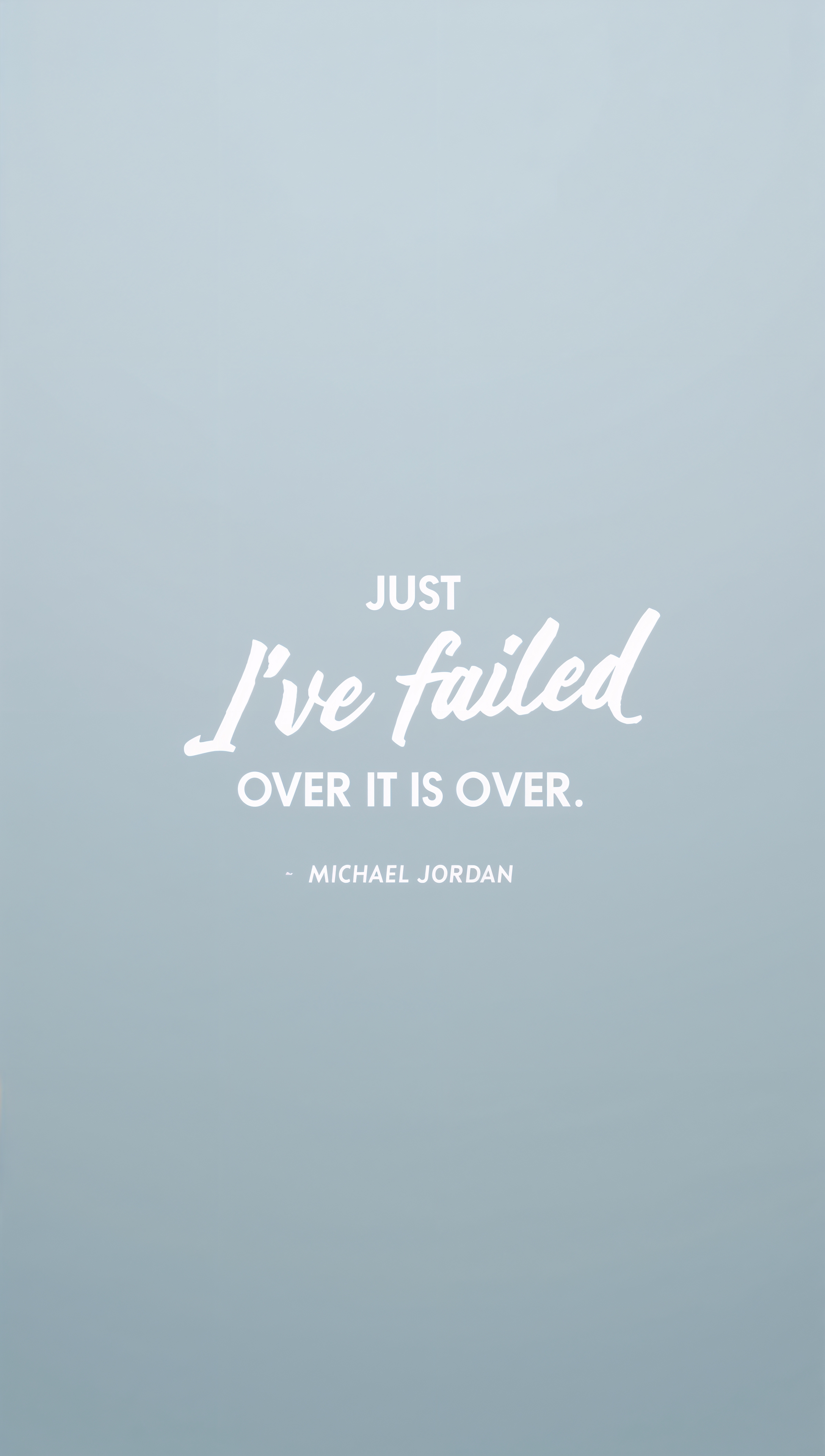 Michael Jordan quote iPhone wallpaper