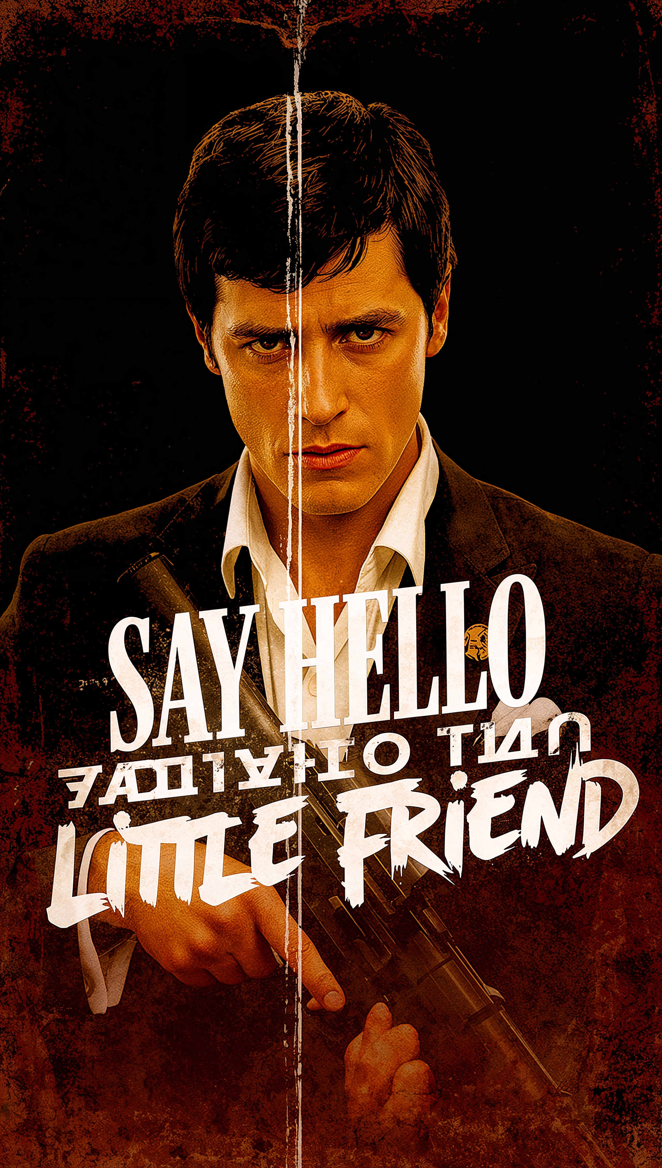 Scarface iconic quote iPhone wallpaper