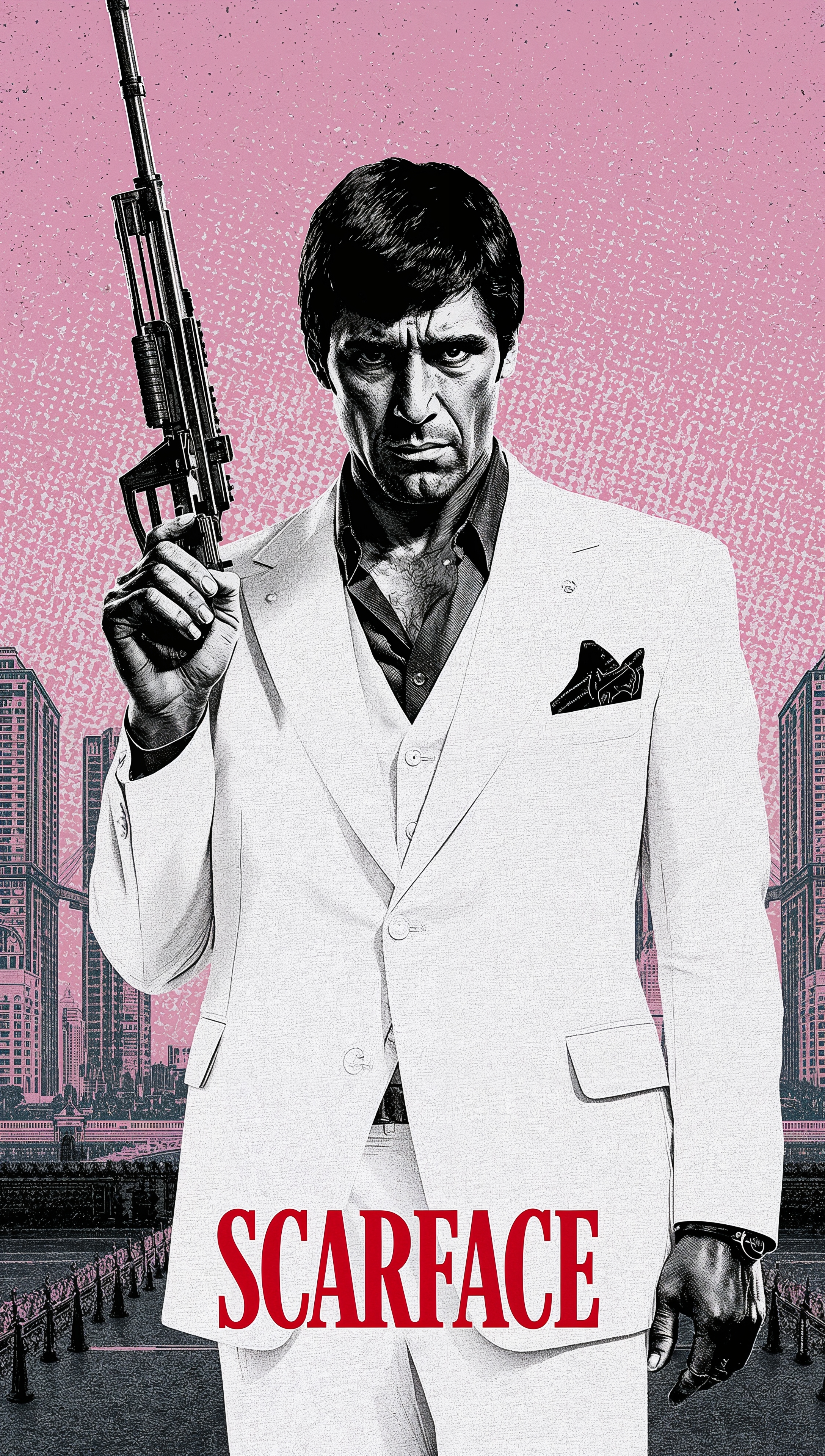 Scarface movie scene iPhone wallpaper