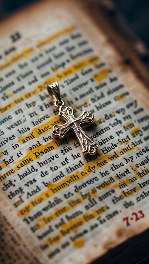 Elegant Cross iPhone Wallpaper