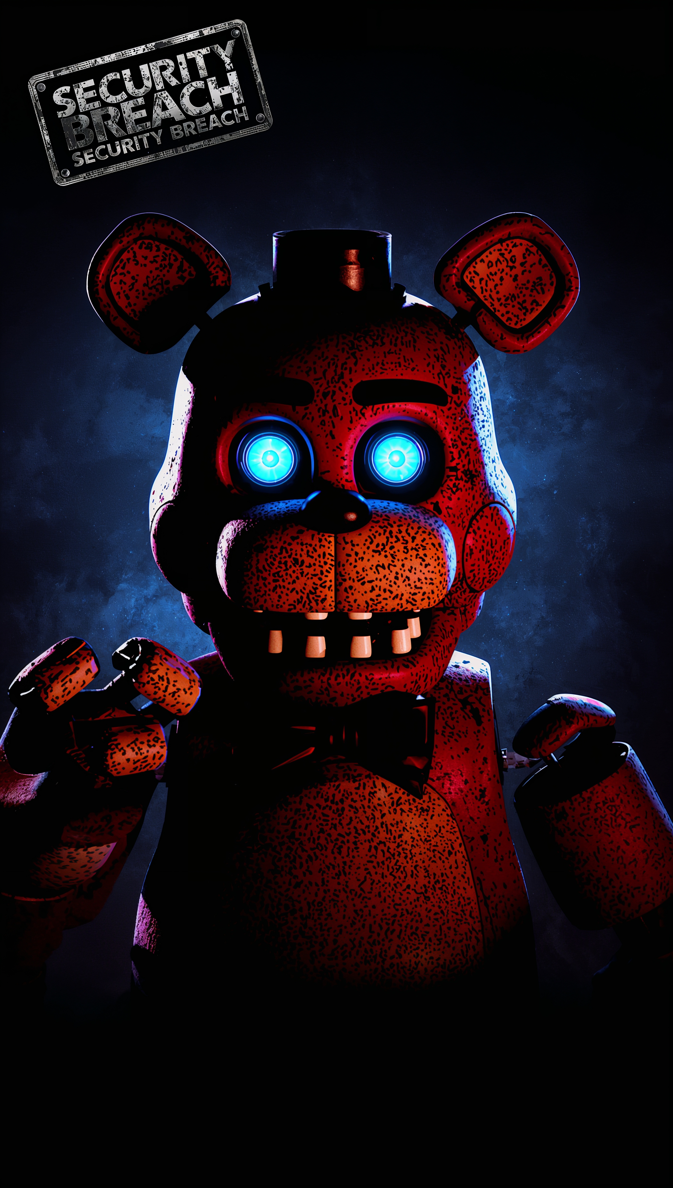 FNAF Security Breach Freddy iPhone wallpaper