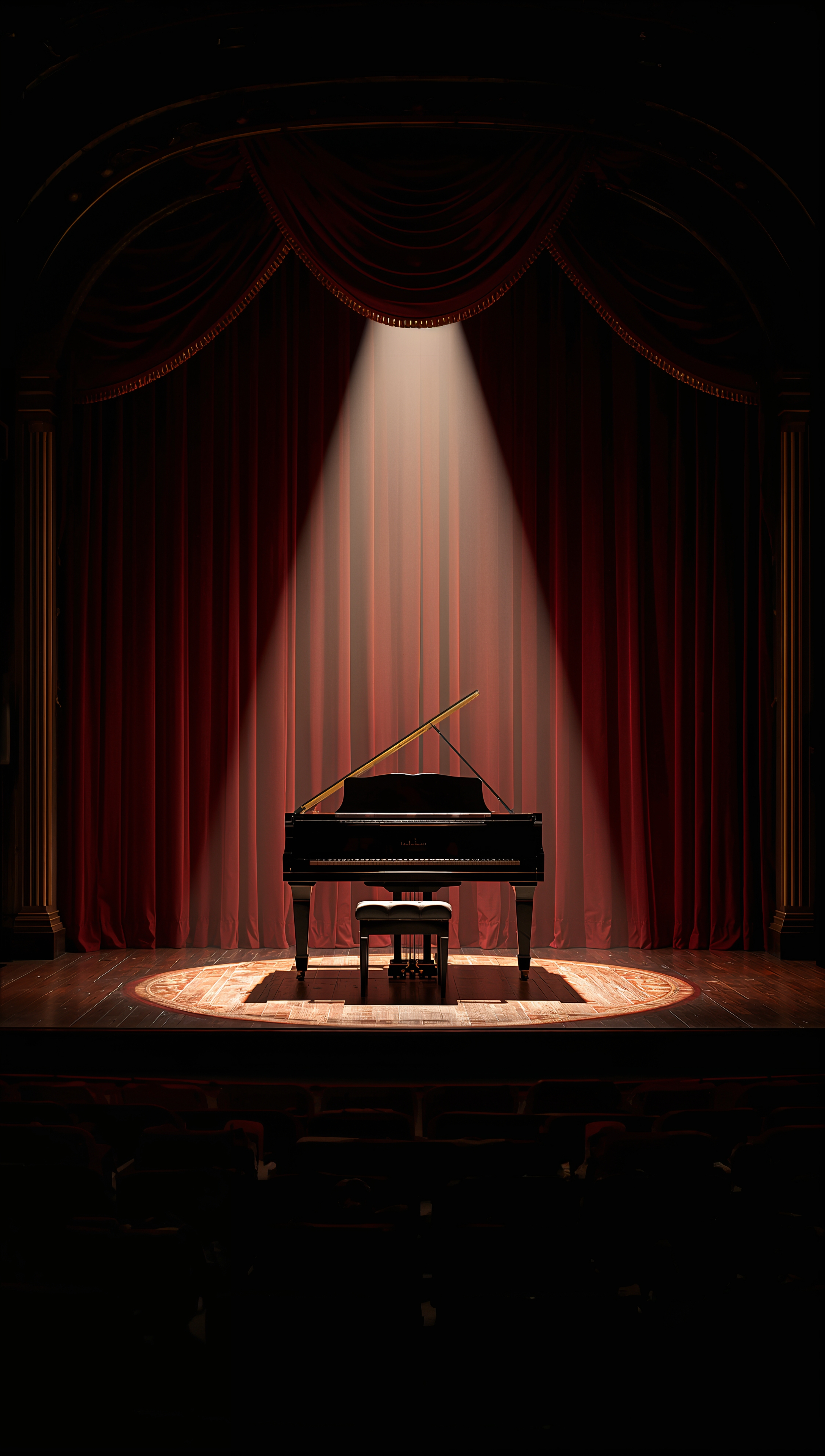 theatre iphone wallpaper abstract neon art