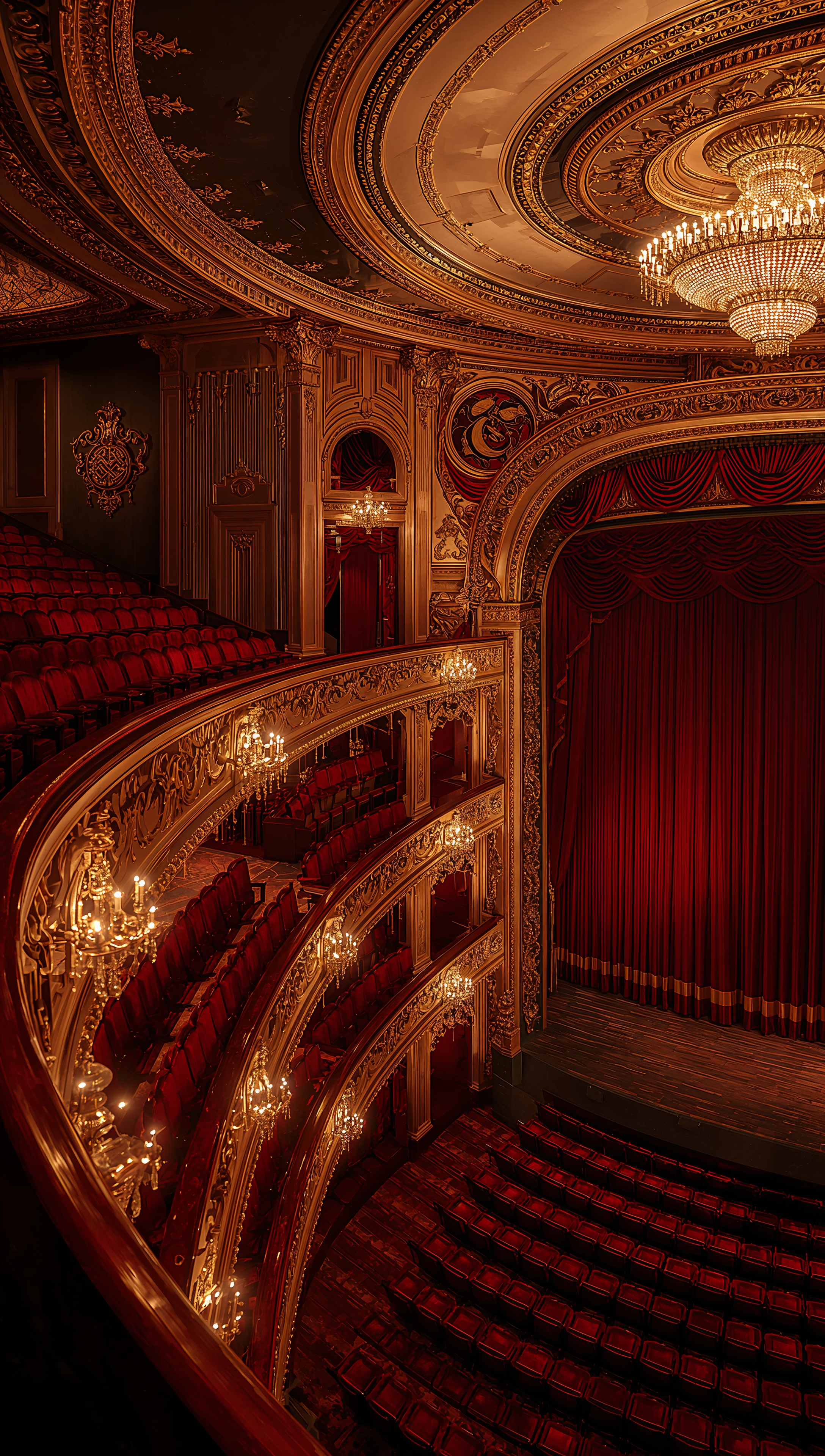 theatre iphone wallpaper opera house interior