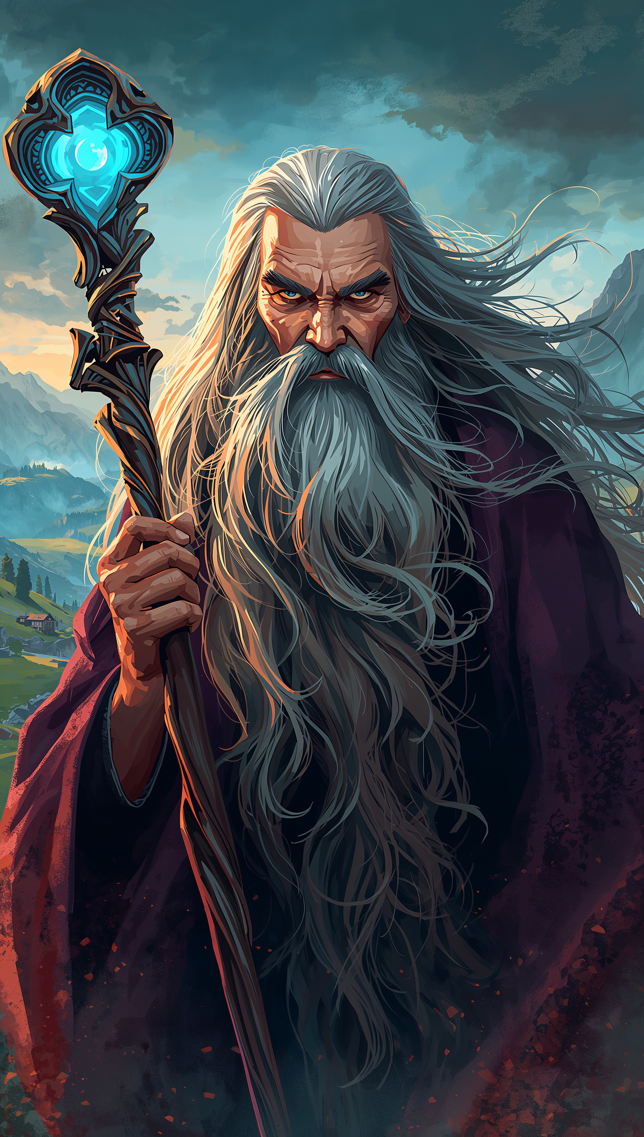 Lord of the Rings – Gandalf iPhone wallpaper