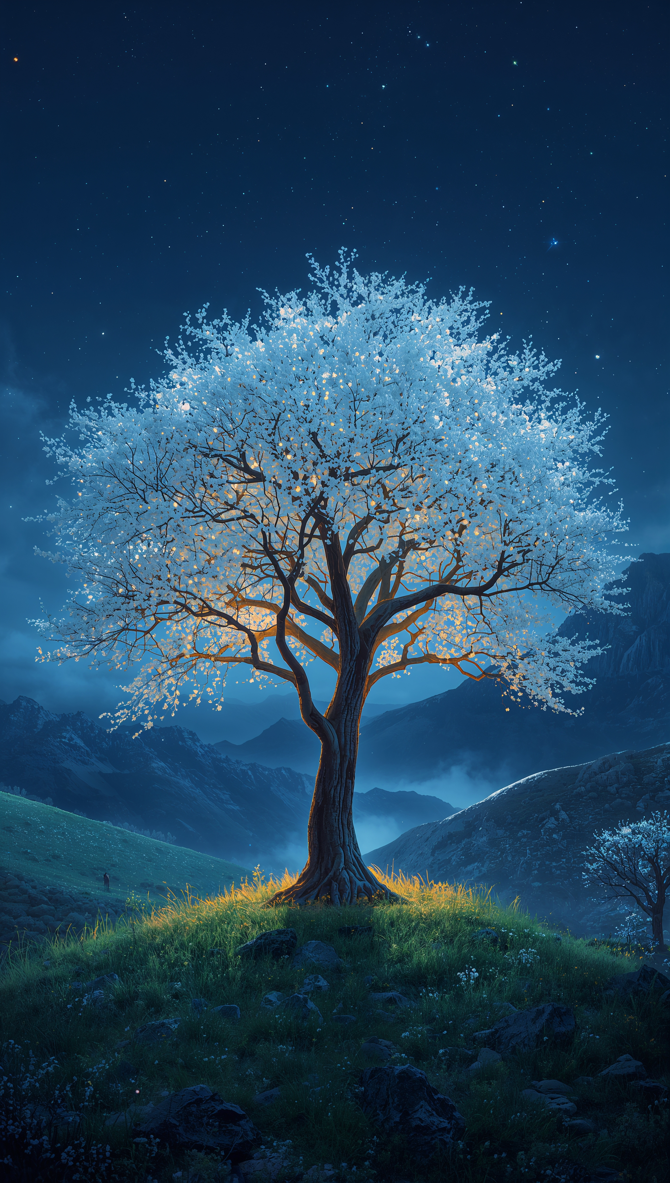 Lord of the Rings – White Tree Gondor iPhone wallpaper