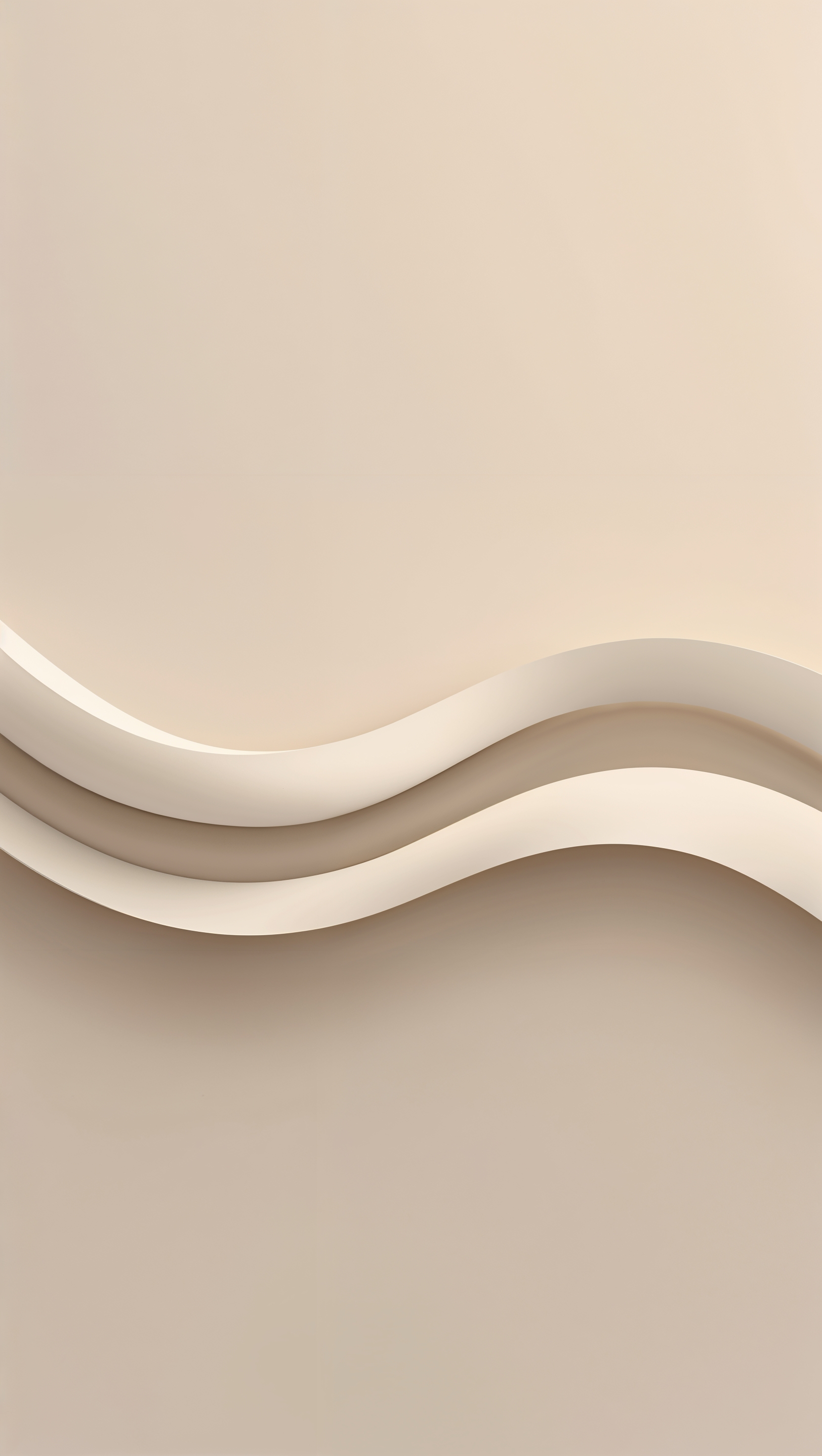 Wavy horizontal line across light beige background, minimal motion feel