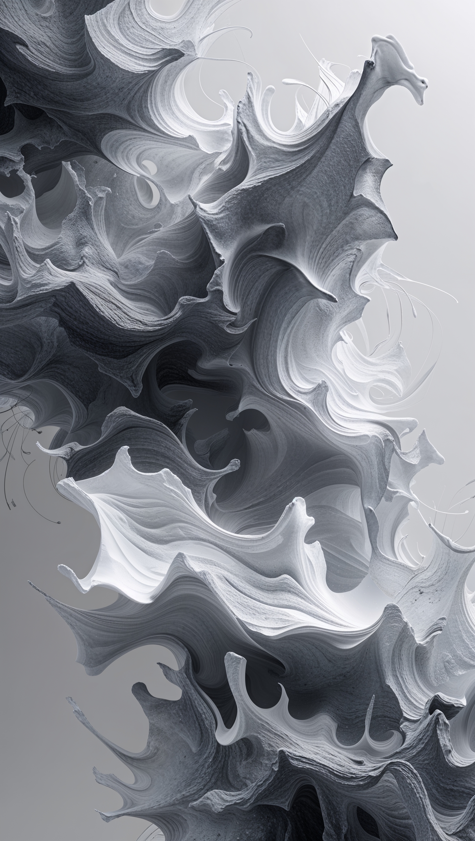 White noise texture pattern in grayscale for modern abstract vibe