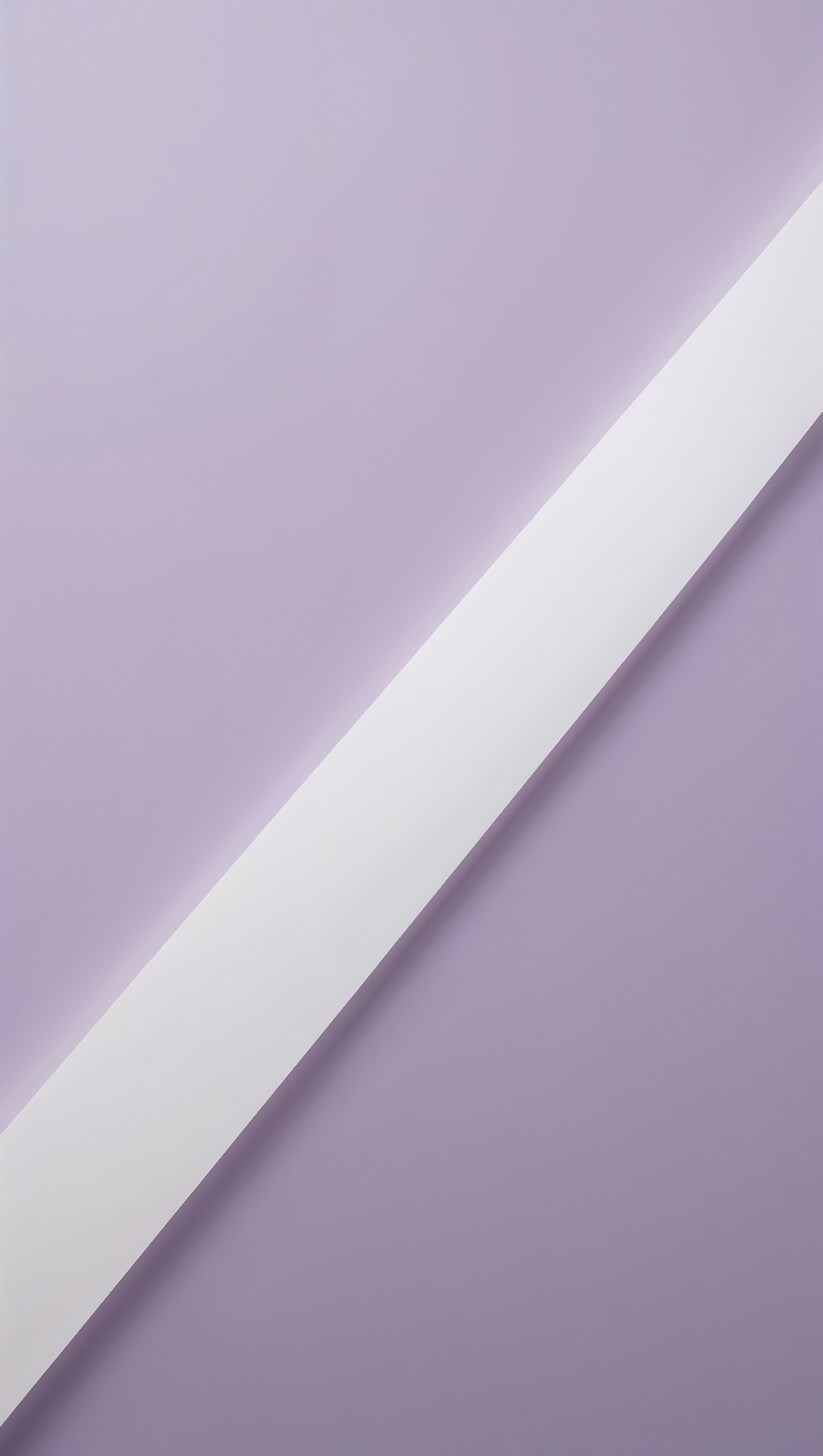 Very light lilac background with single diagonal white stripe