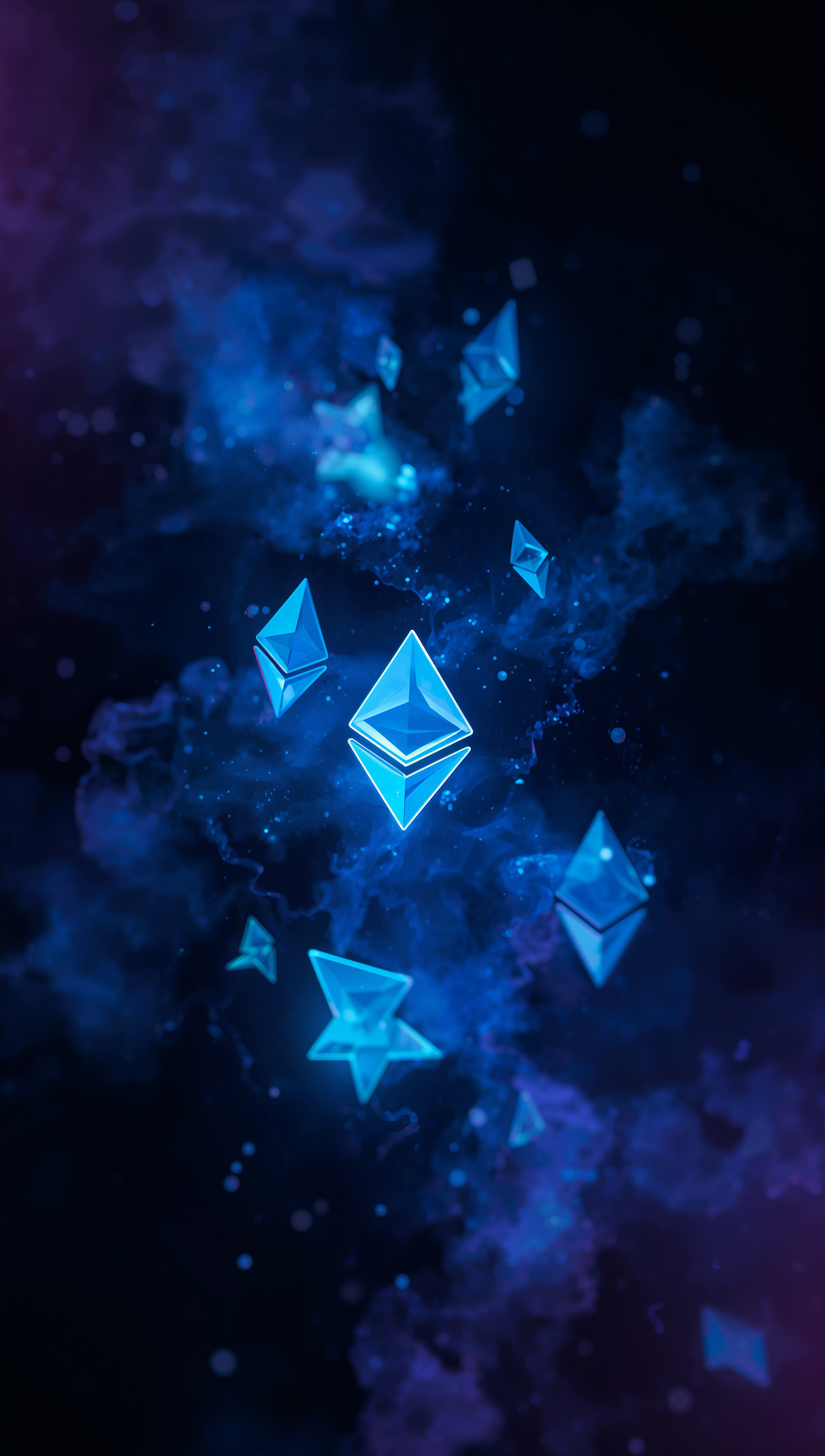 Money iPhone wallpaper – cryptocurrency icons