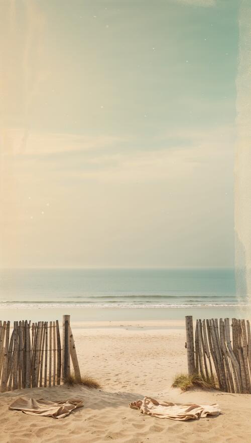 Relaxing Beach iPhone Wallpaper