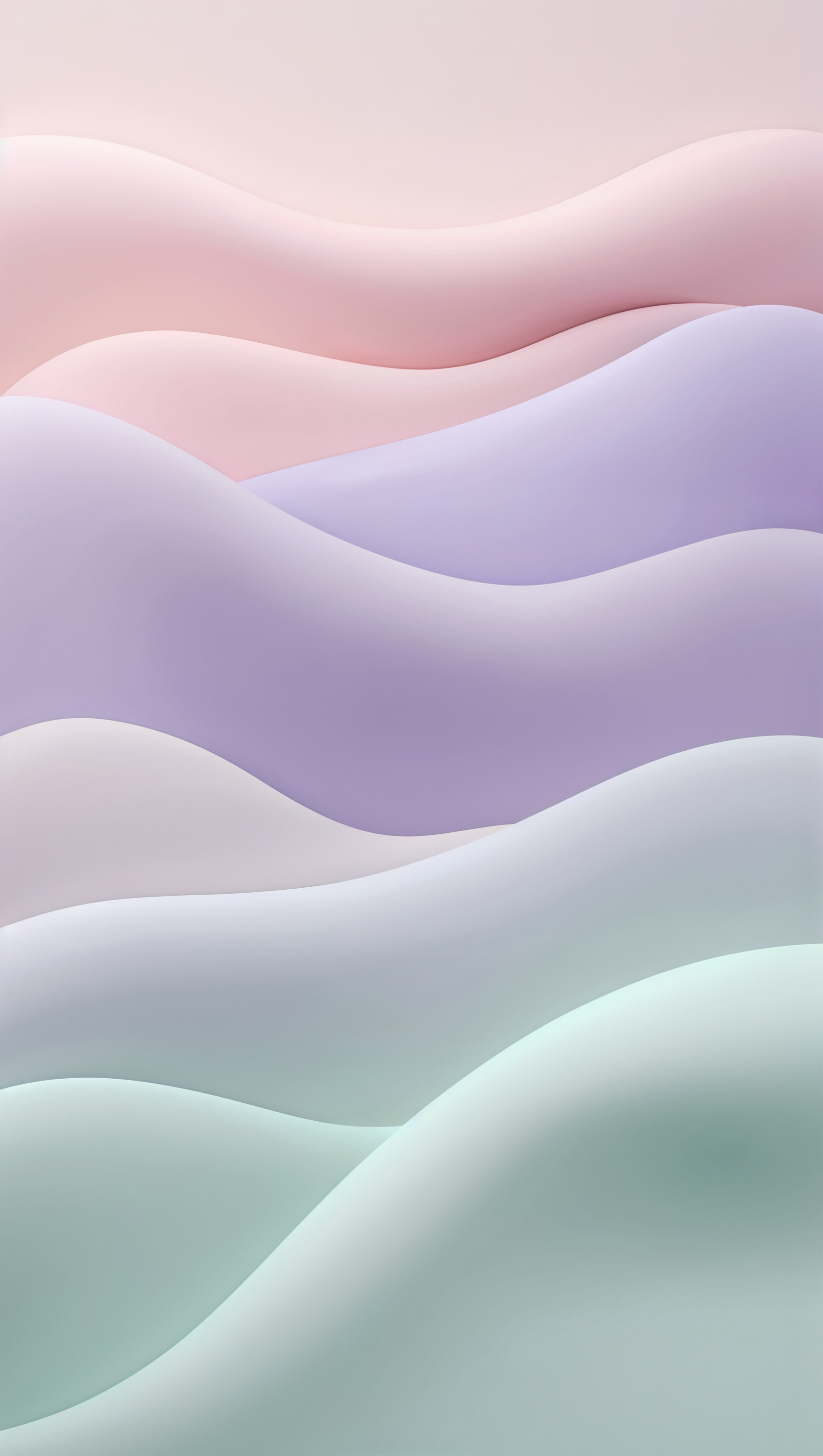 Minimal light gradient from sky blue to pale peach, vertical iPhone format