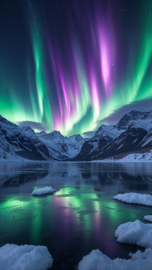 Aurora Borealis Wallpaper for iPhone