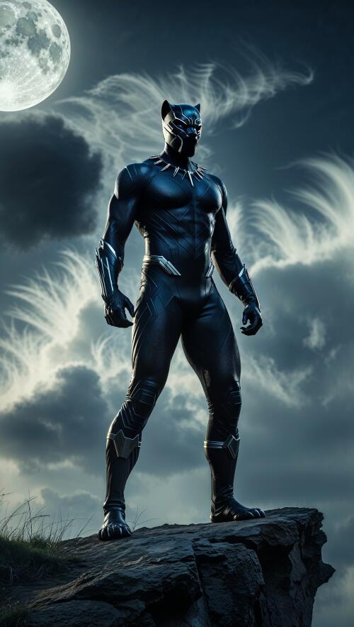 Black Panther wallpaper for iphone
