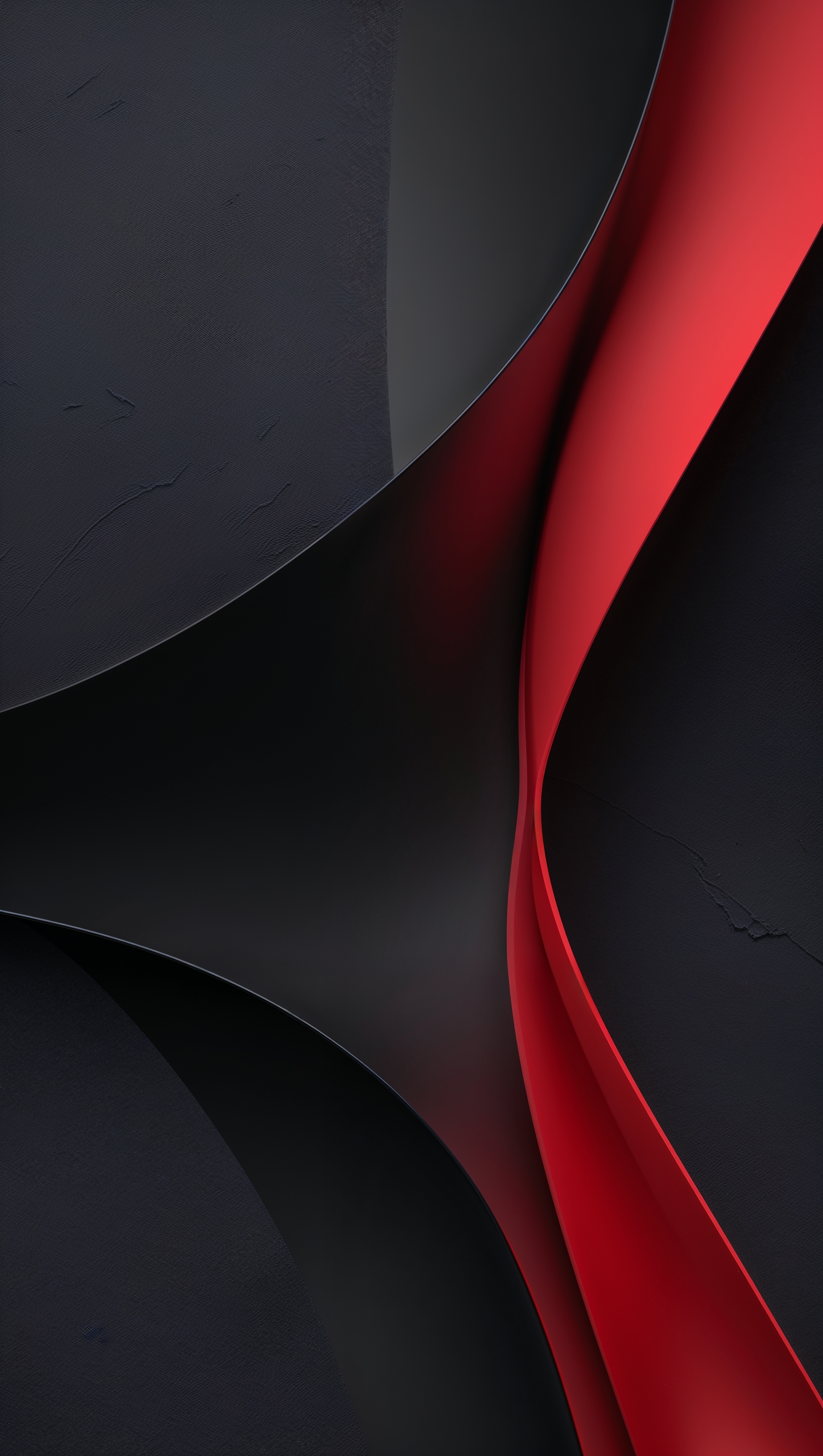 iPhone wallpaper with black and red color combination, minimal design