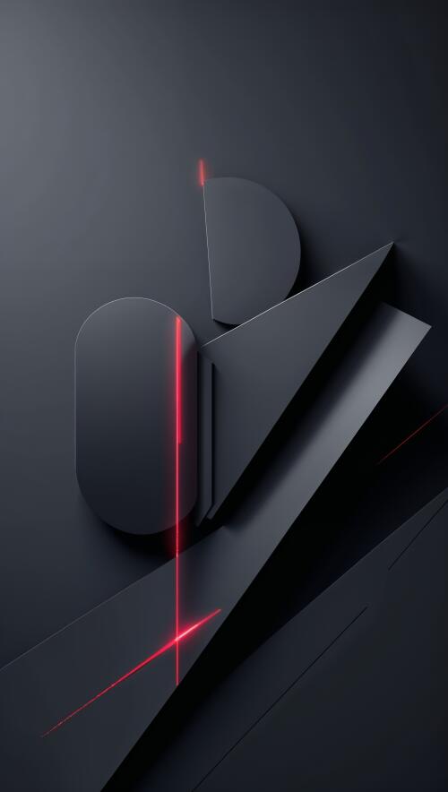 Black Red iPhone Wallpaper