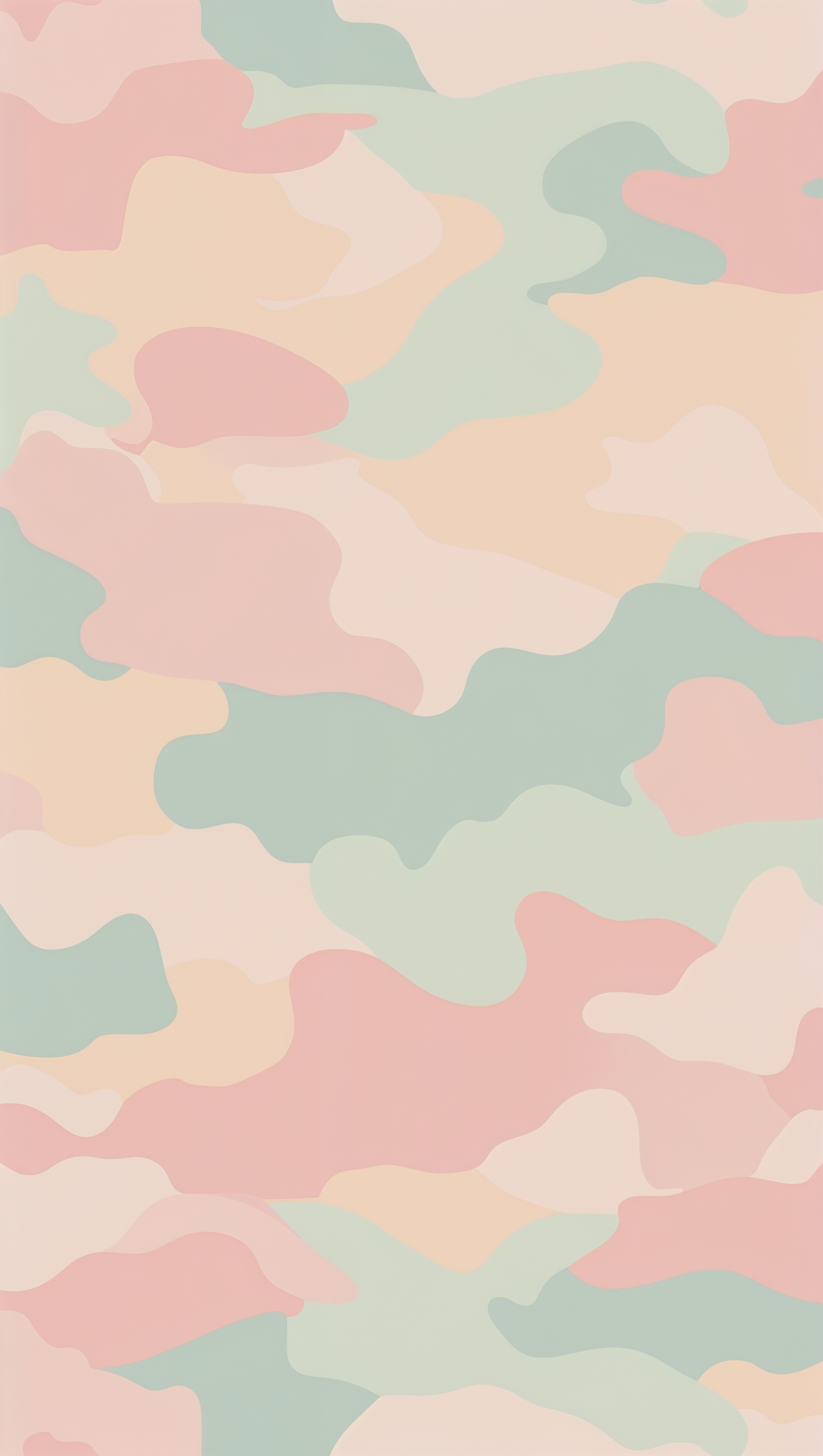 Pastel camo background, soft and minimal design for iPhone