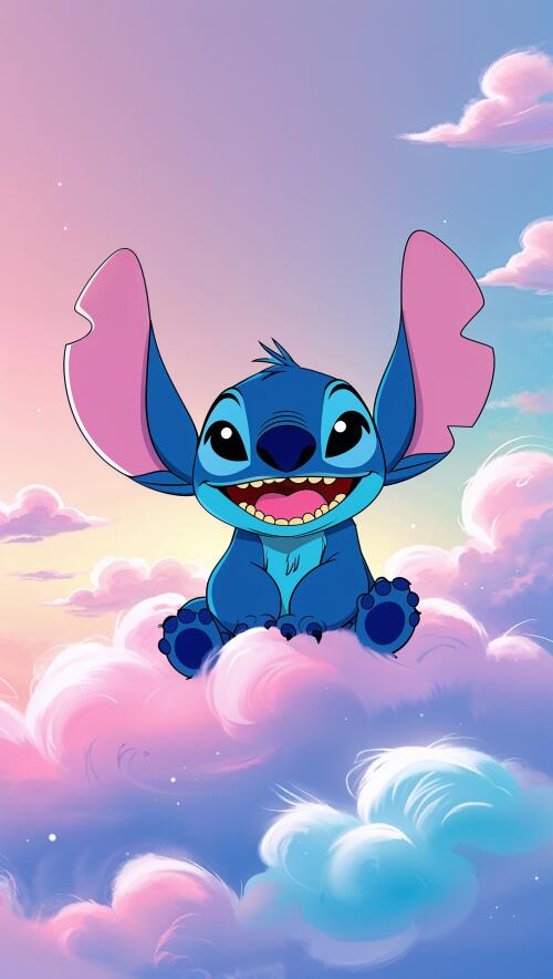 Cute Stitch wallpaper for iphone