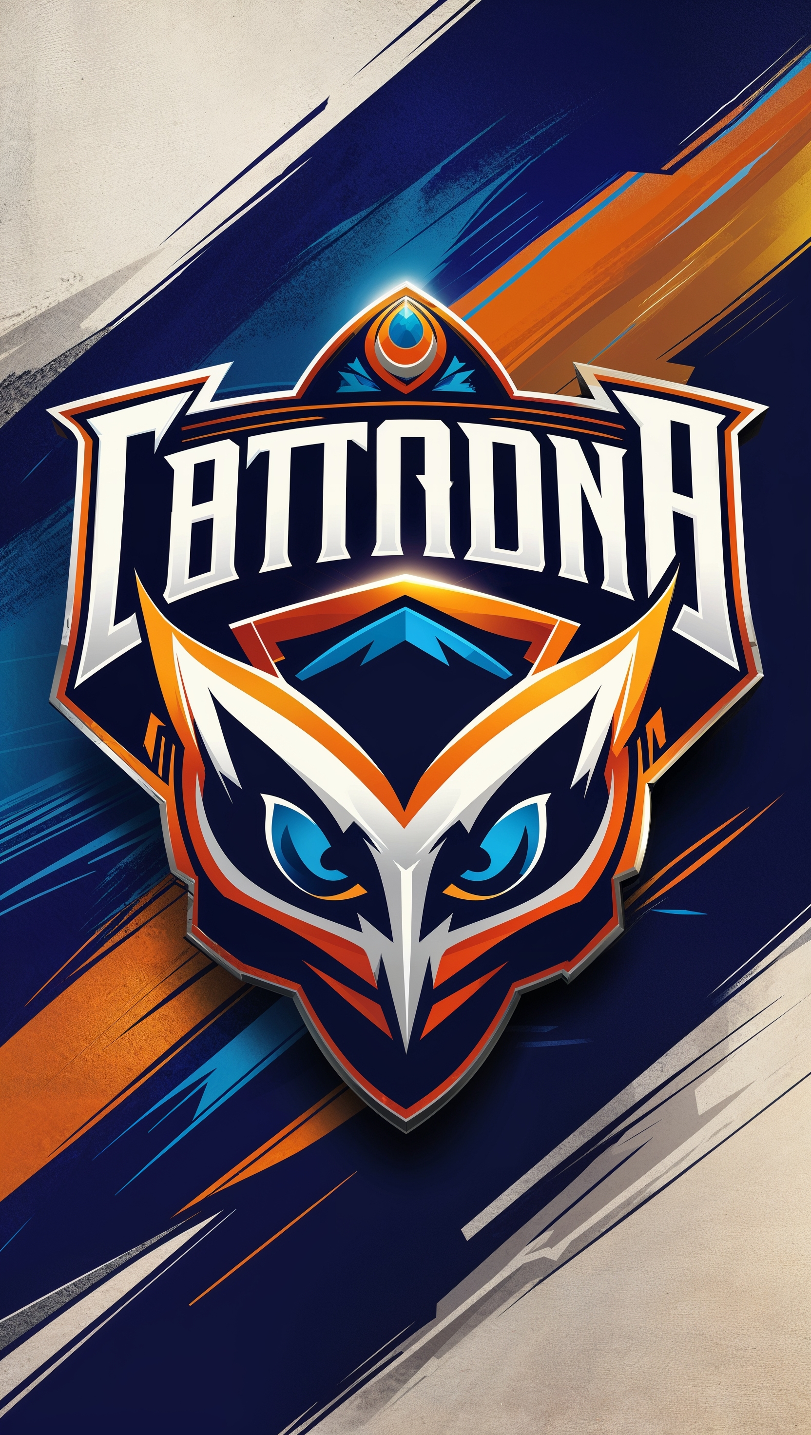 Classic game poster design with team logo and name