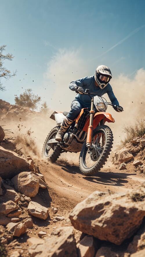 Dirt Bike iPhone Wallpaper