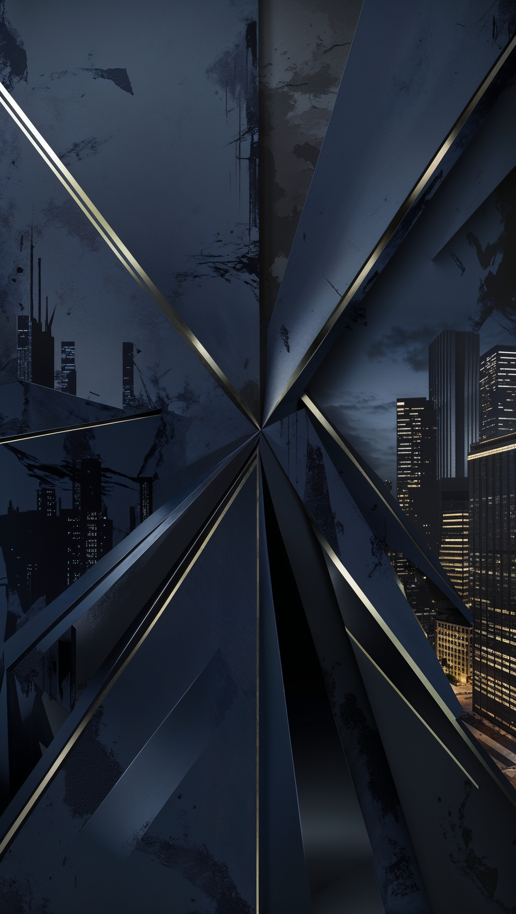 A gangster wallpaper with a mix of dark colors and modern design
