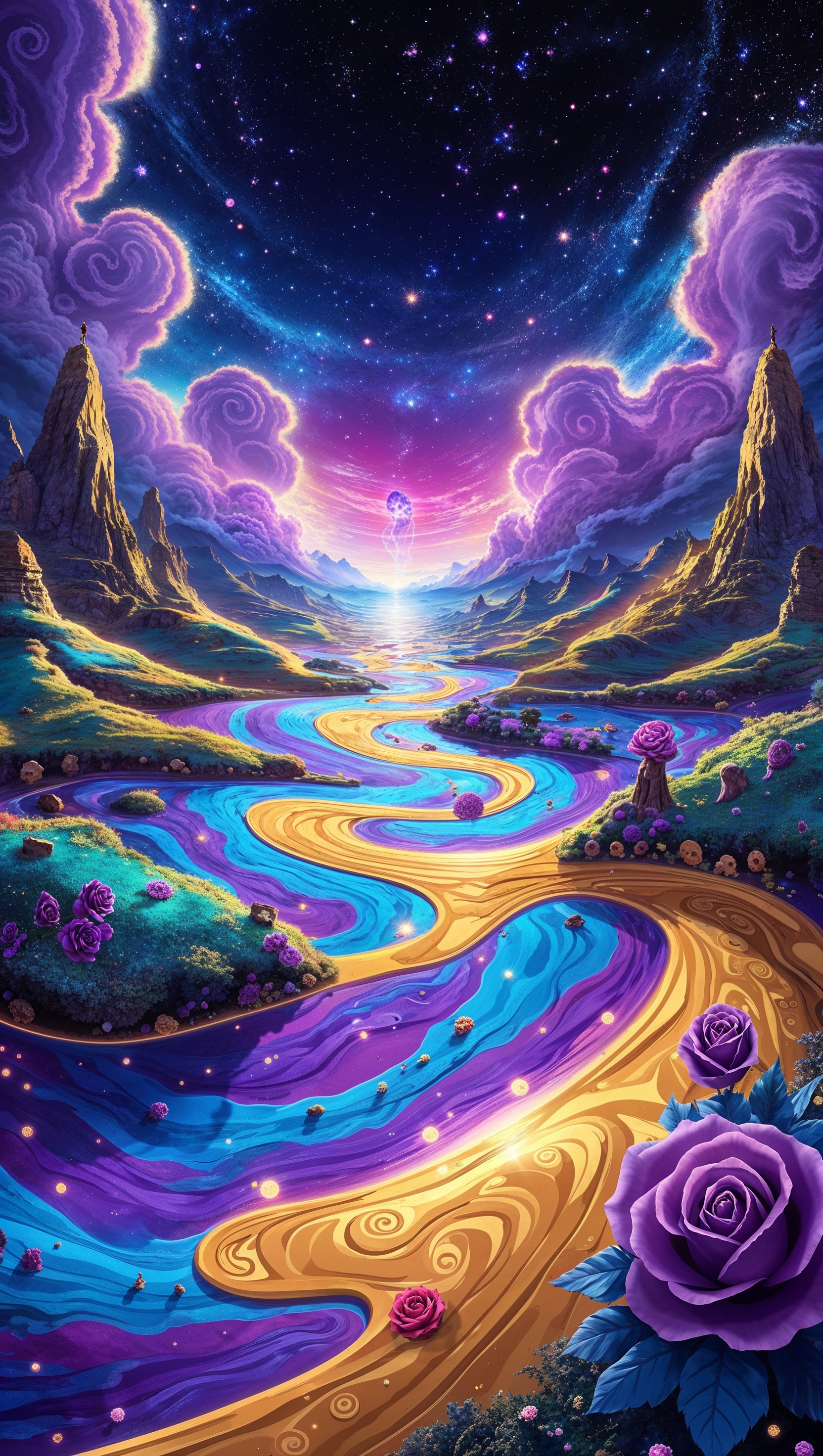 A planet with Grateful Dead theme