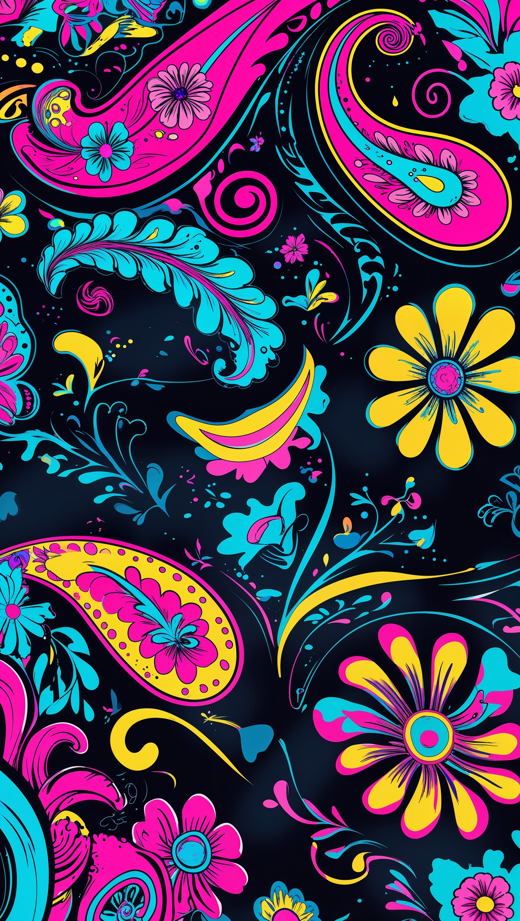 60s-style music visuals with vibrant colors