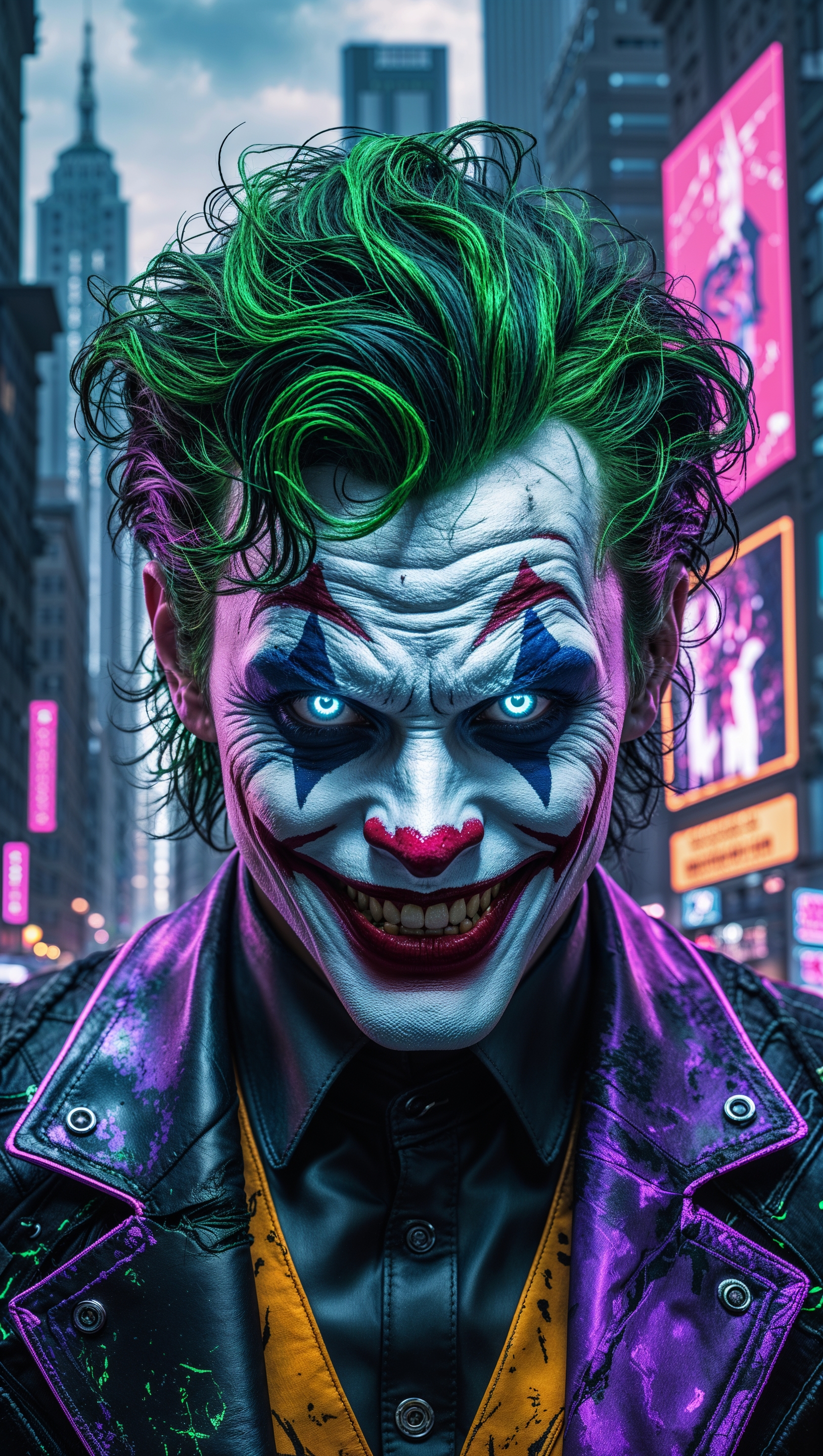 Cyberpunk-style Joker