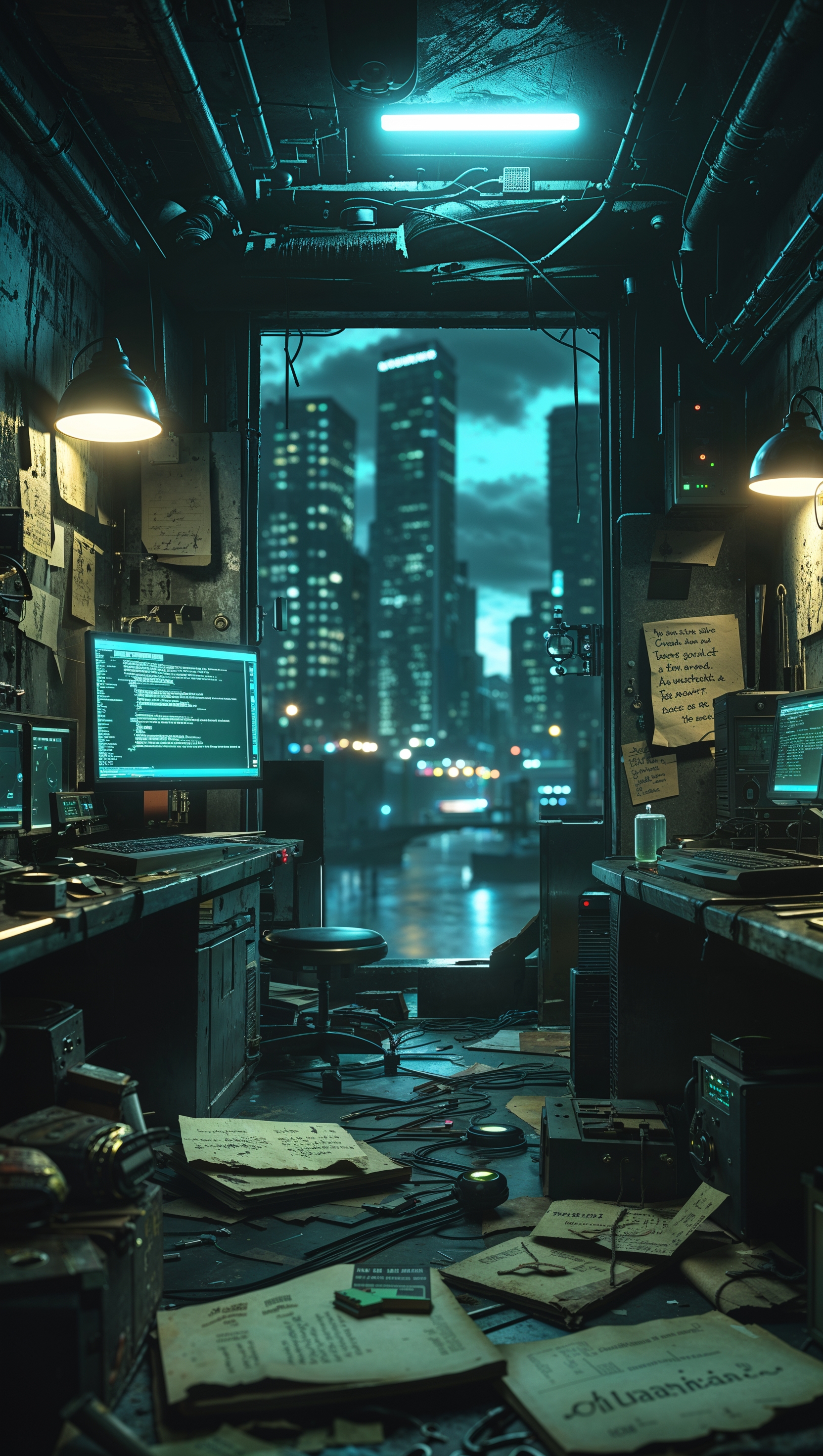 Inspired by Mr. Robot with Kali Linux elements