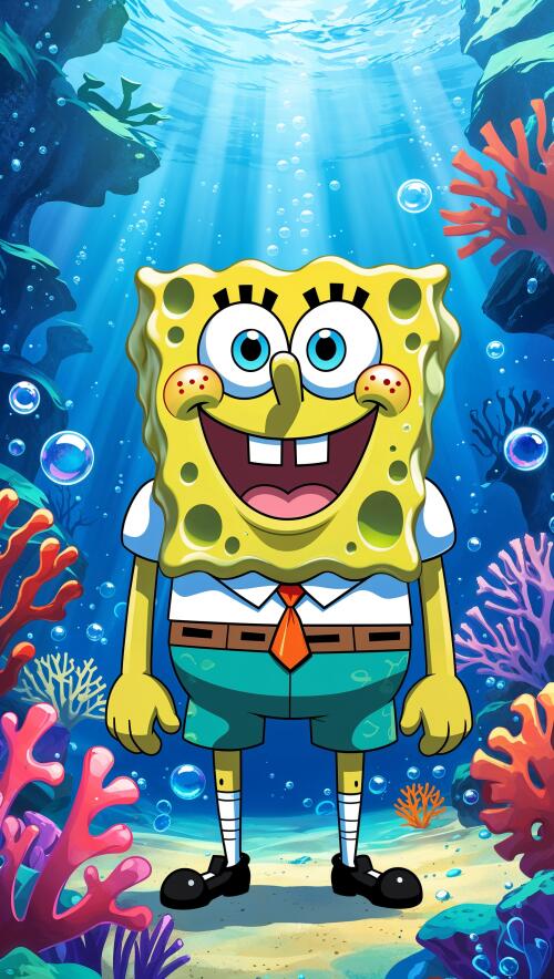 iphone Spongebob wallpaper