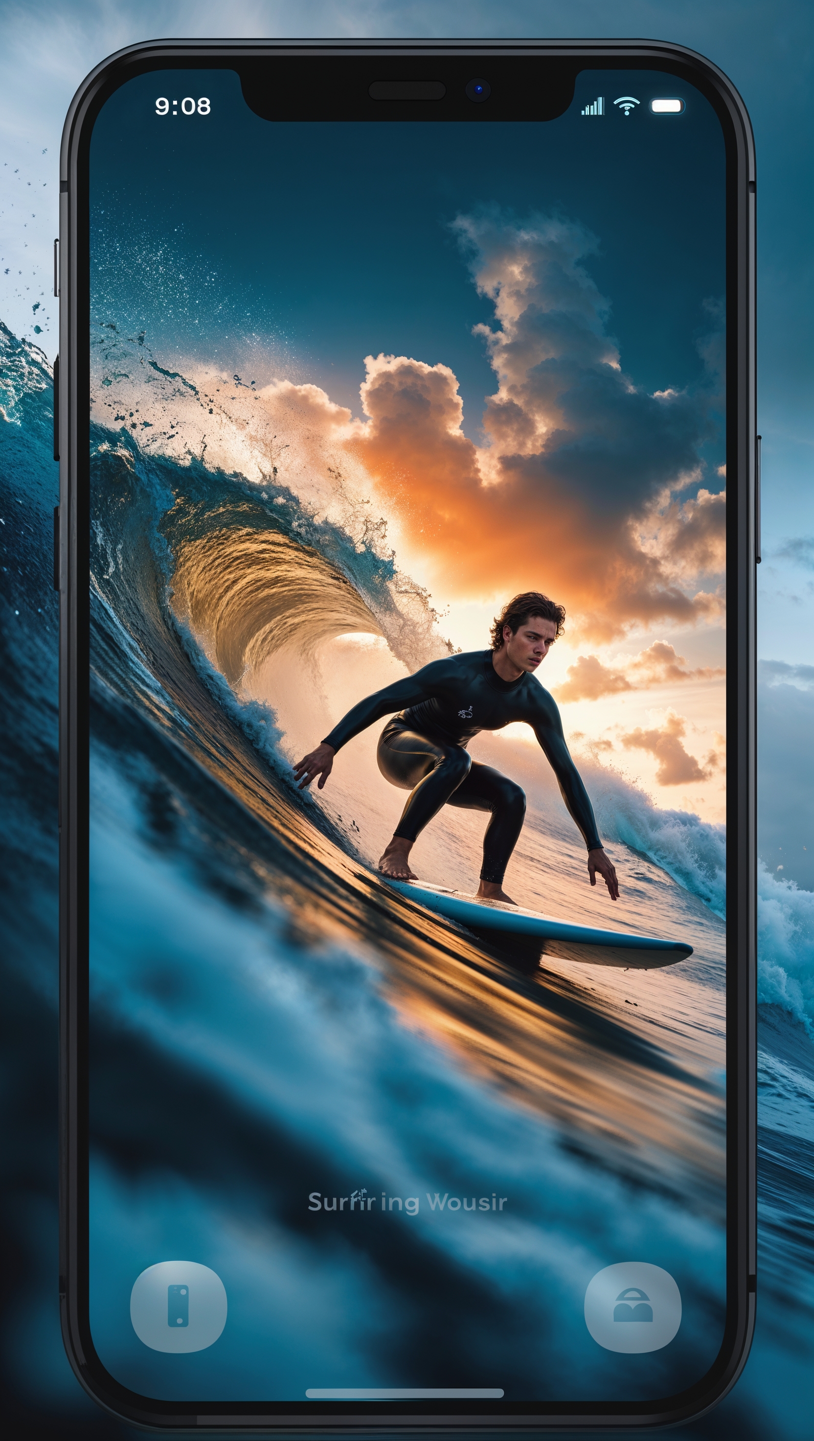 inematic iPhone surfing wallpaper