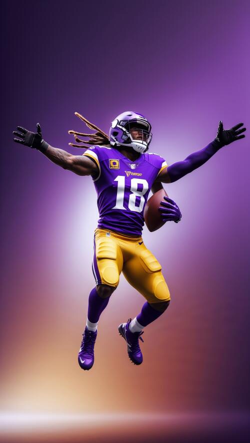 Justin Jefferson wallpaper iPhone