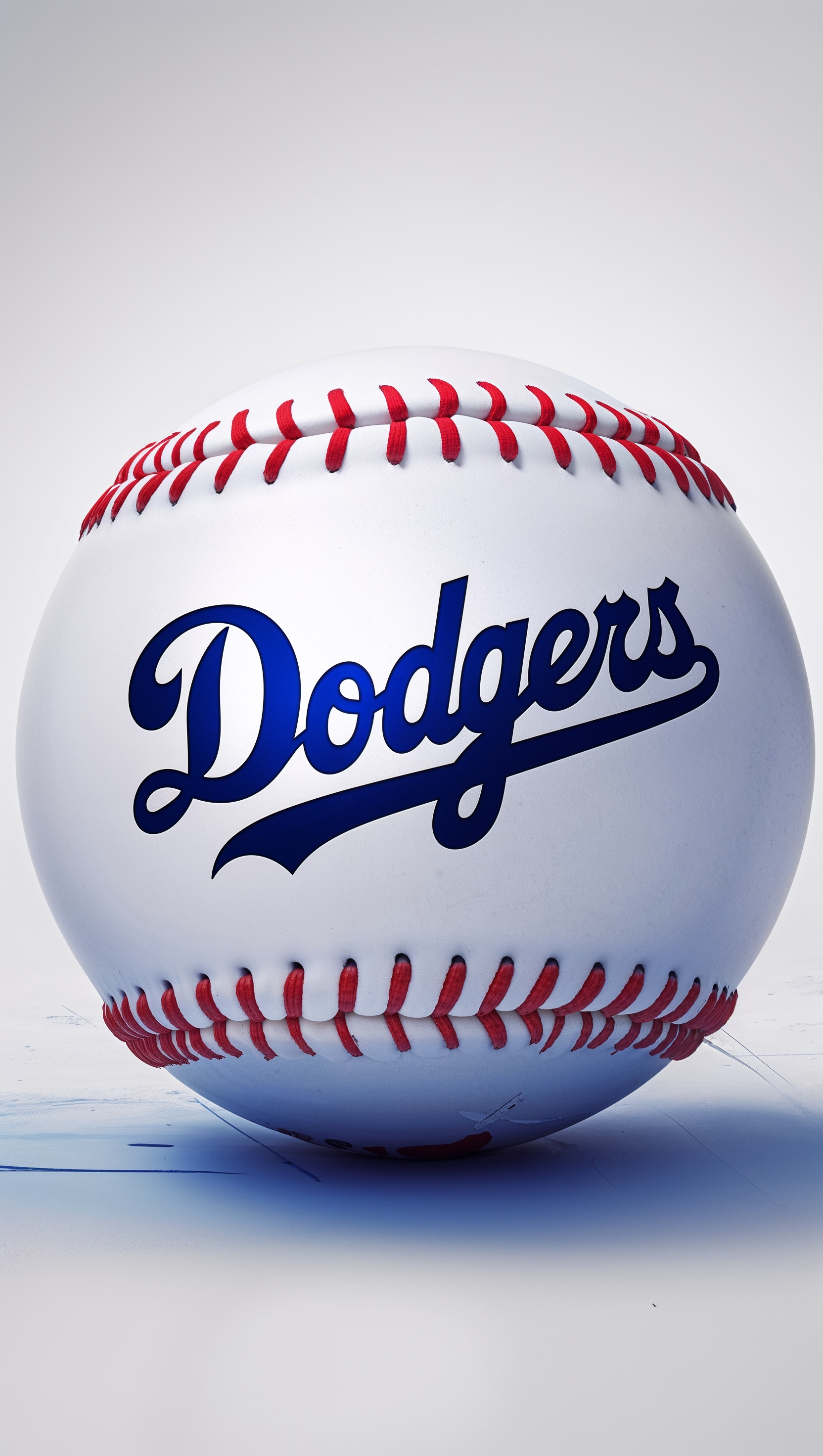 iPhone wallpaper with baseball and LA Dodgers logo