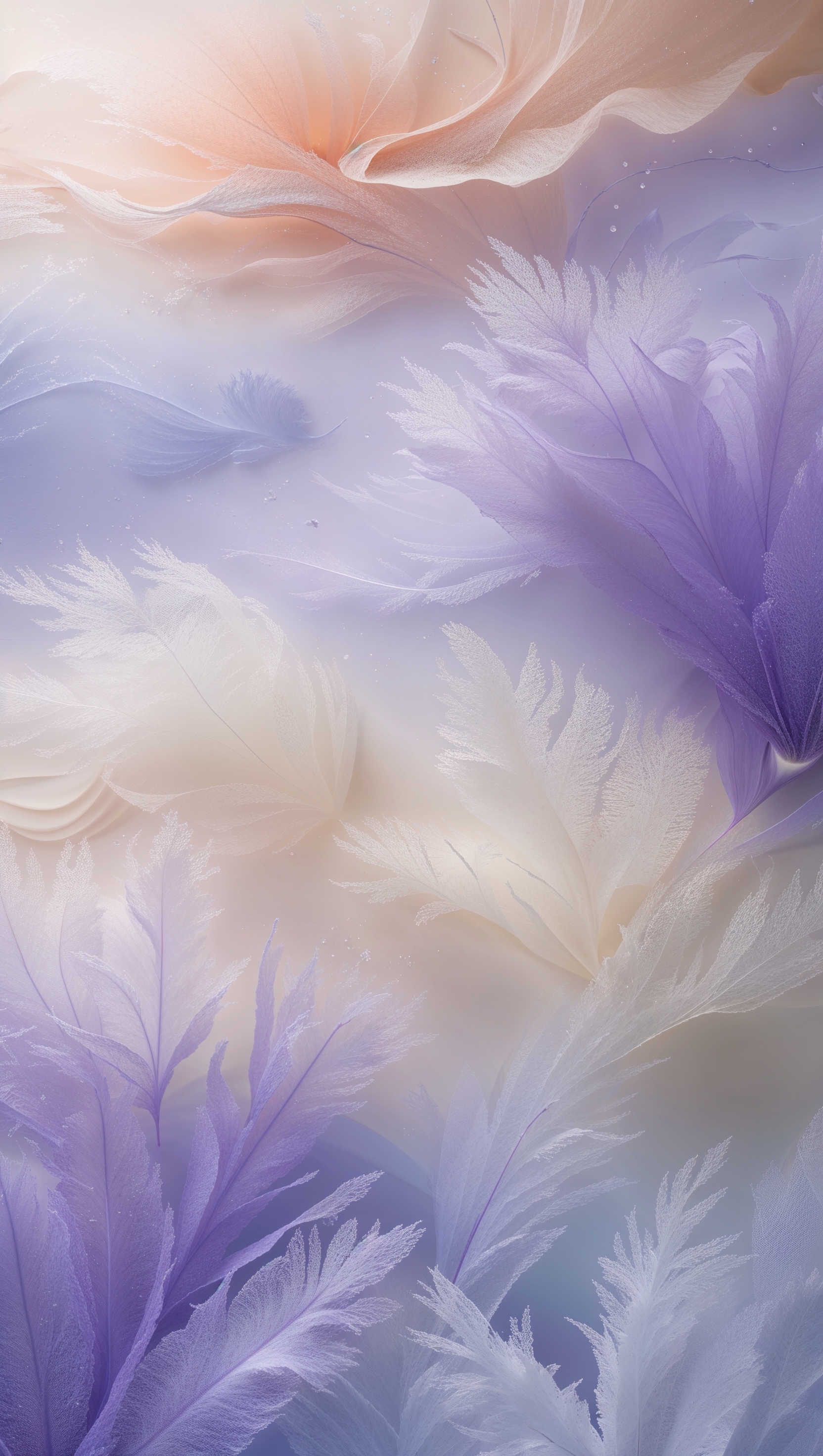 simple lavender wallpaper with gentle pastel colors