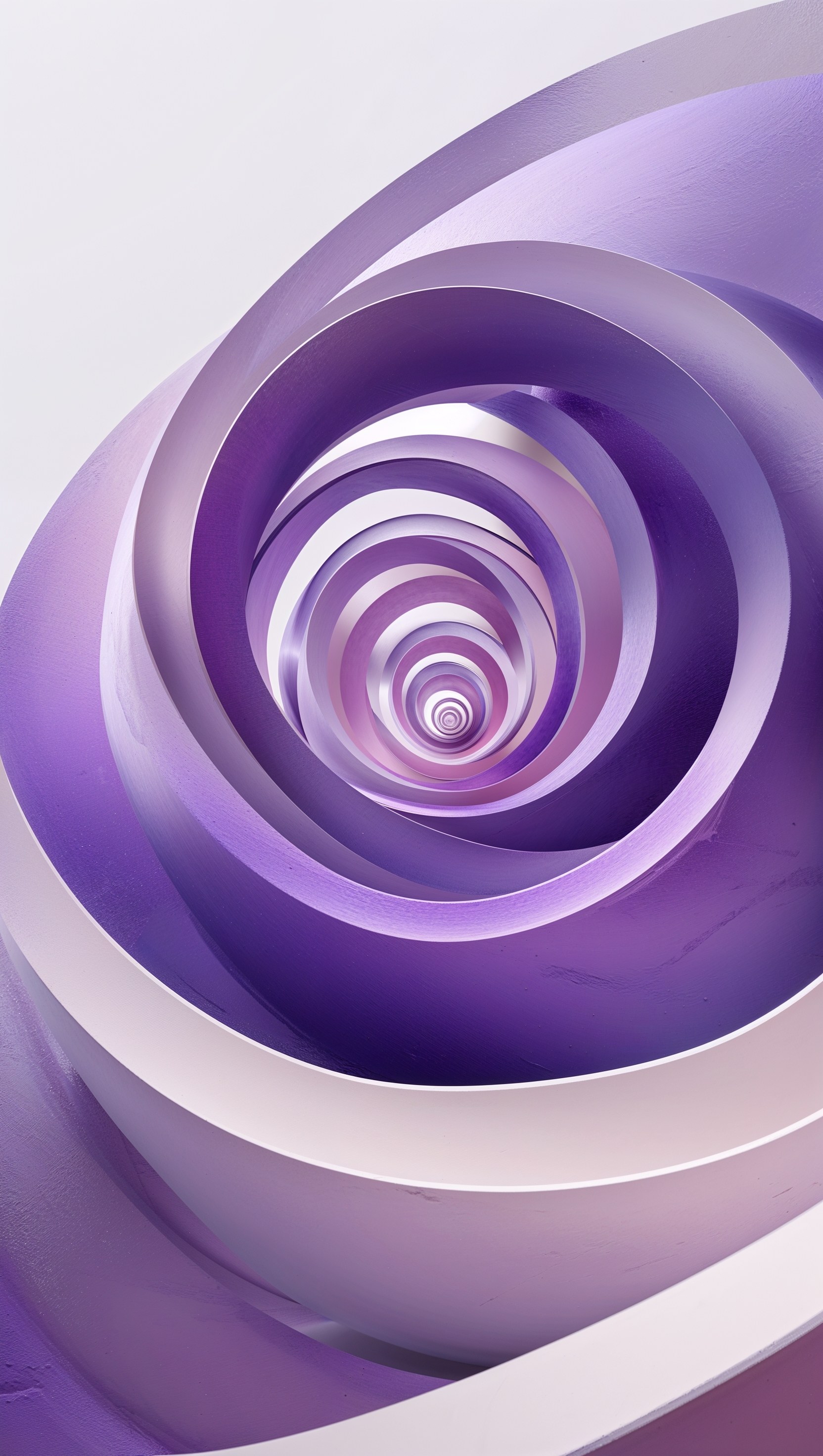 iPhone wallpaper with lavender color and spiral design