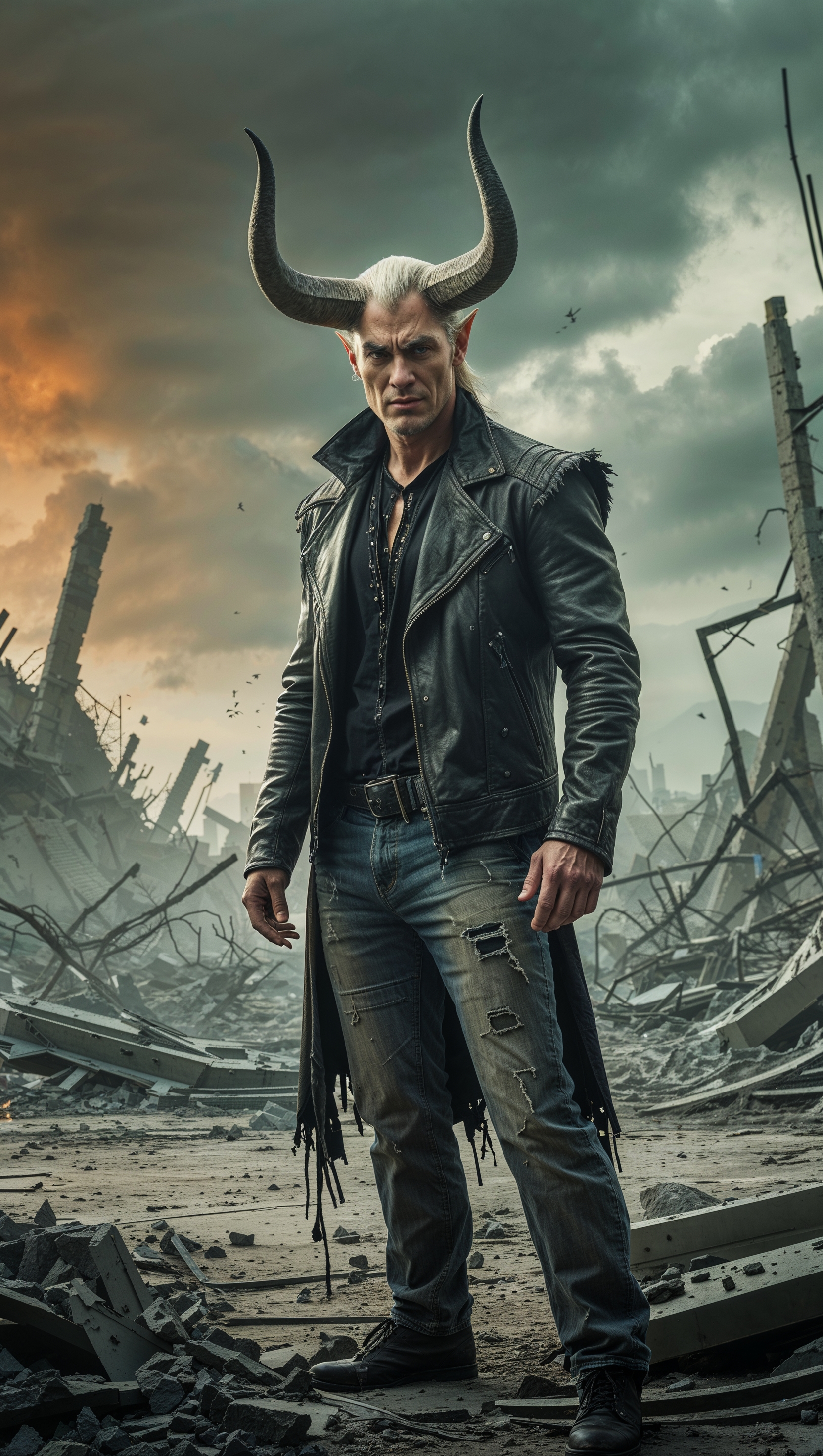 Loki in a post-apocalyptic environment