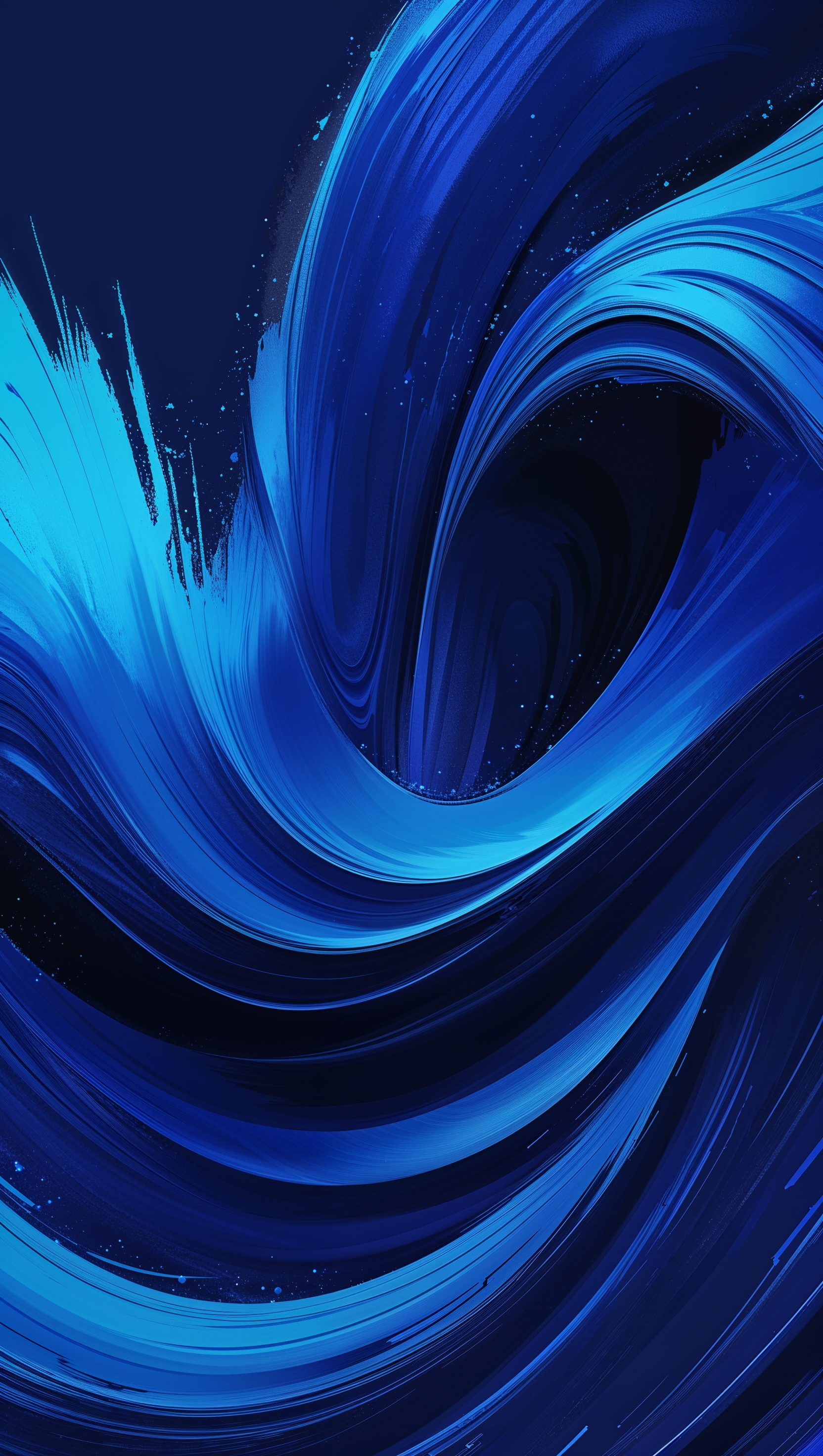 Abstract blue-themed iPhone wallpaper inspired by Dodgers