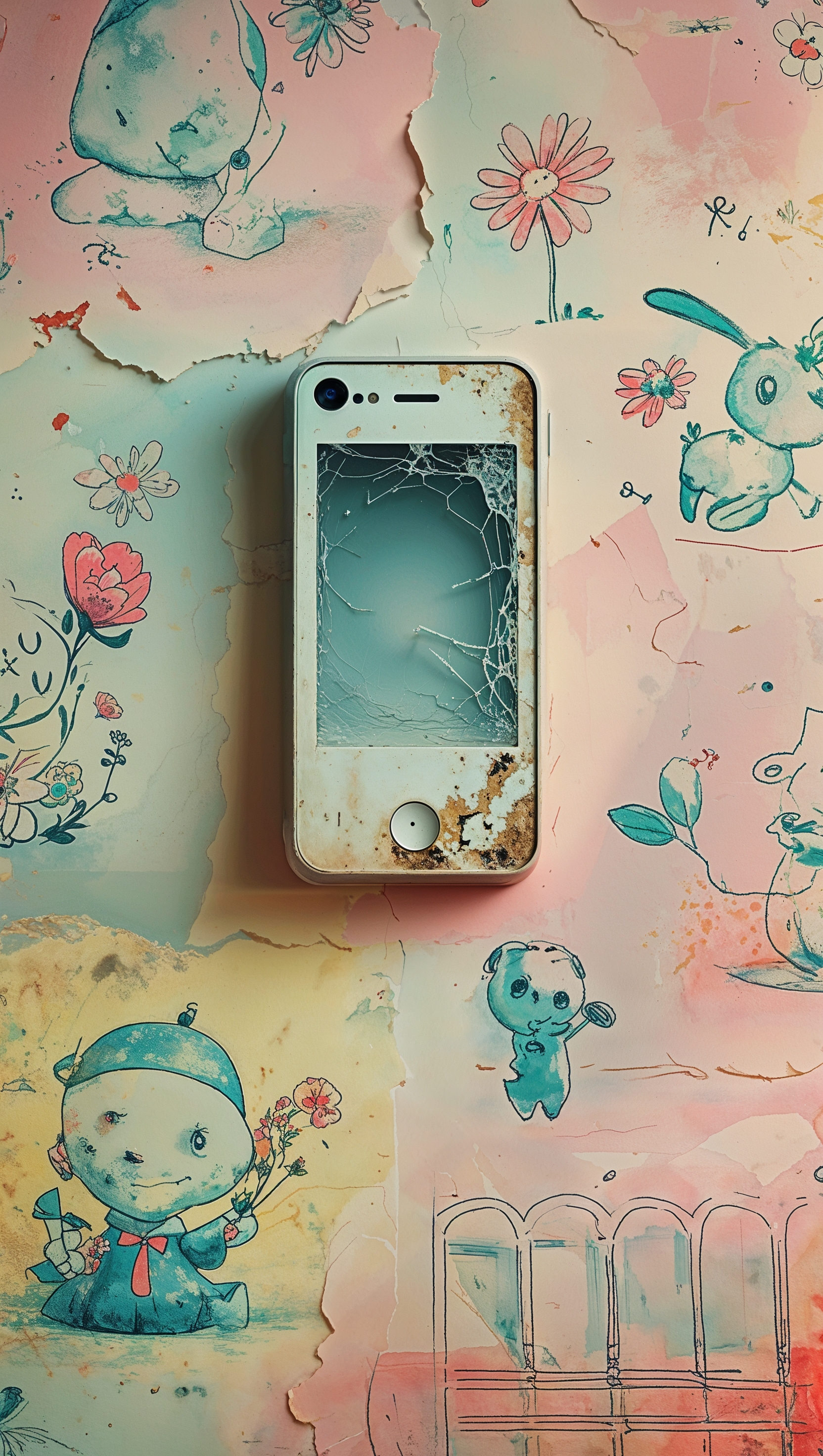 Wallpaper inspired by K-12 album aesthetic, Melanie Martinez iPhone image