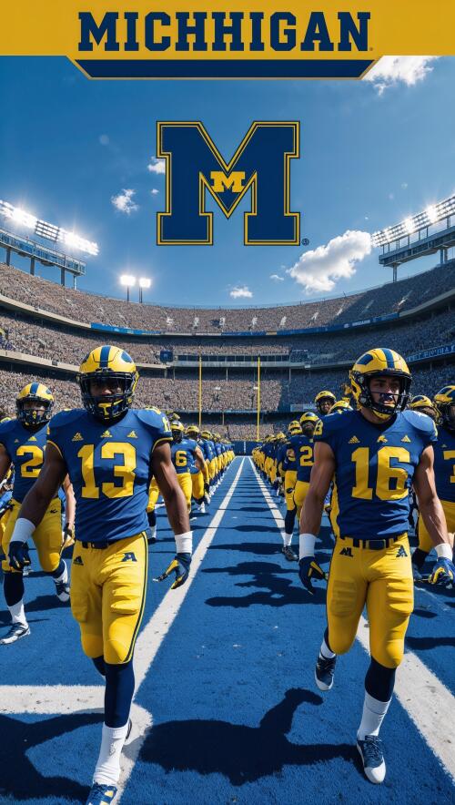 Michigan Football iphone Wallpaper