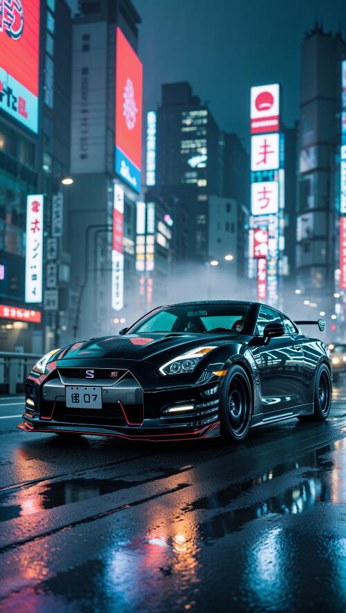 Nissan GTR iPhone background