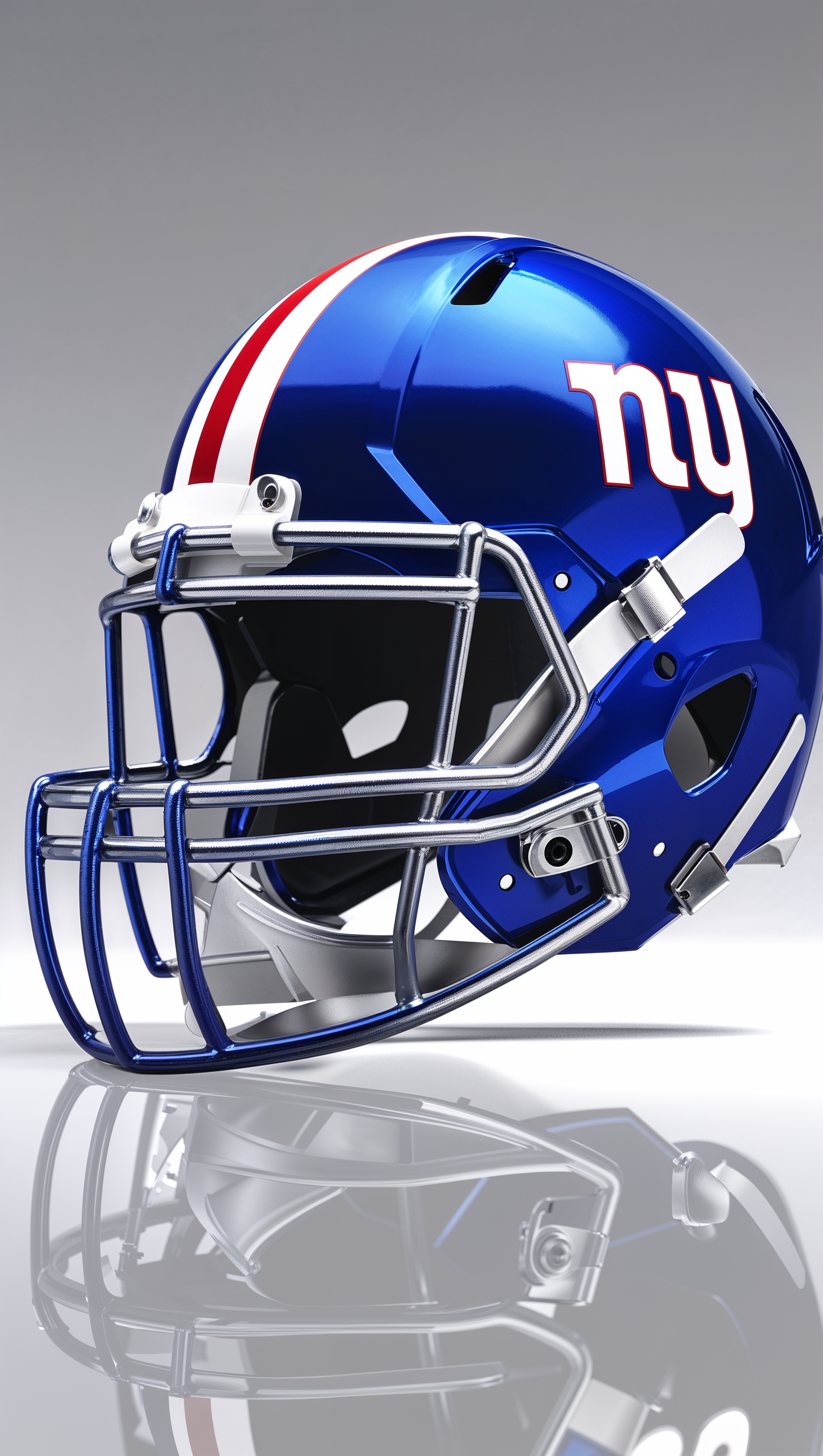 High-detail graphic of NY Giants helmet