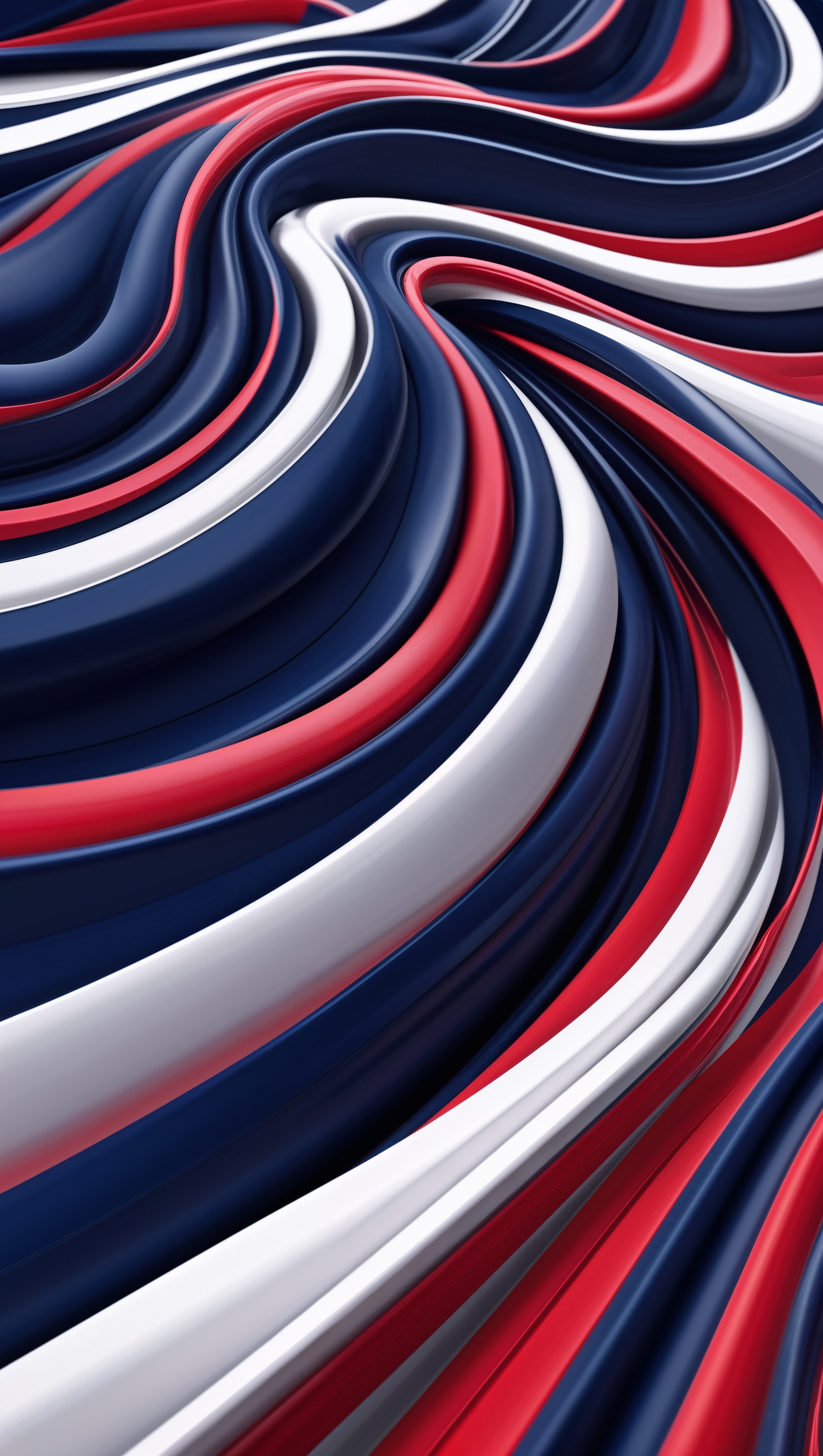 iPhone wallpaper with graphic waves in NY Giants team colors