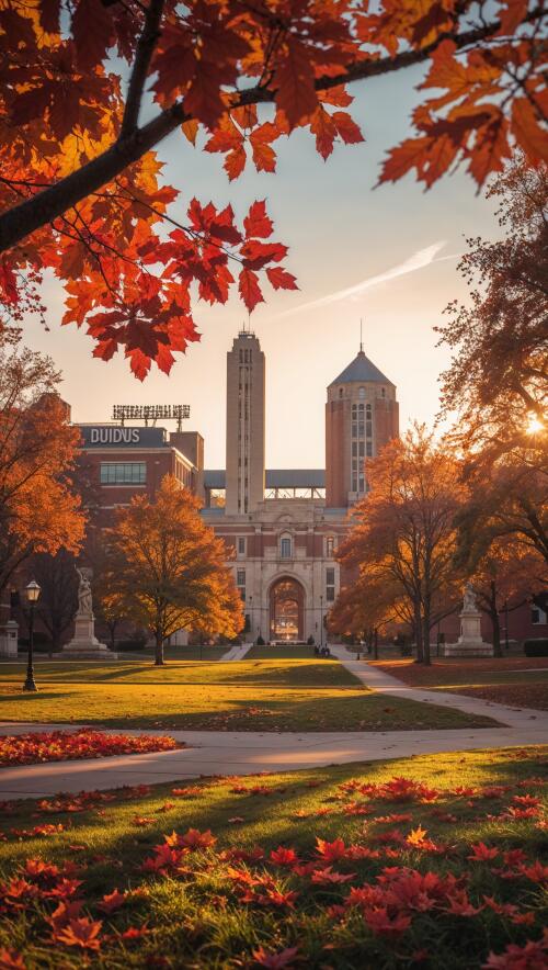 Ohio State University iphone wallpaper